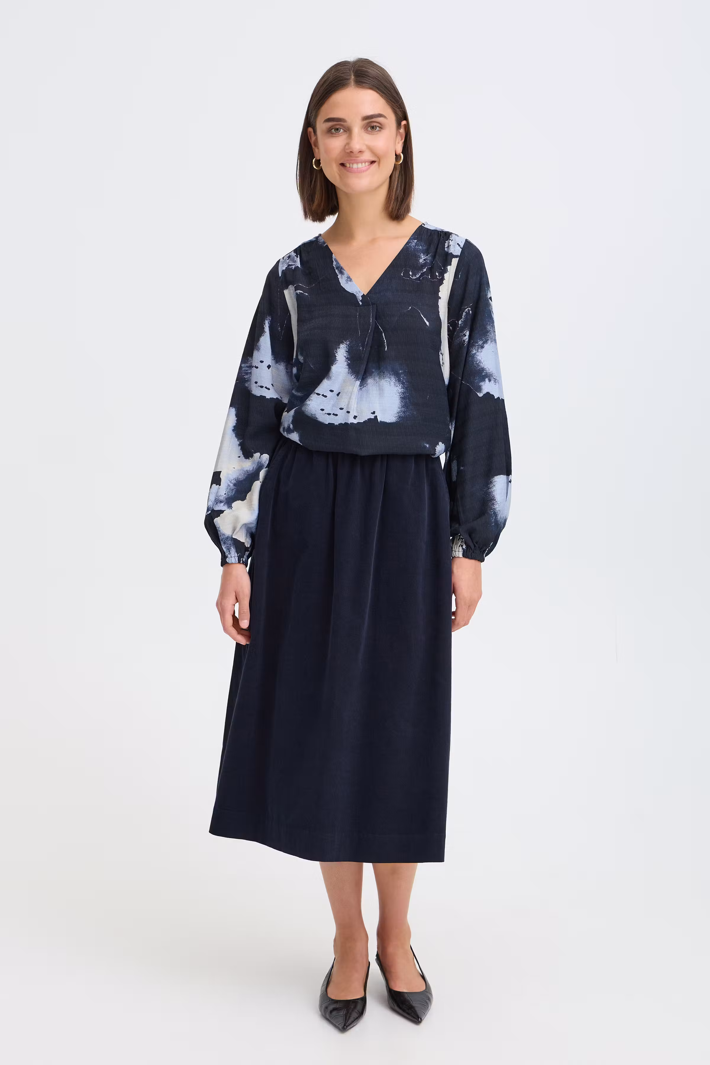 FRARIANA Bluse LOOKBOOK FRONT 20614542-900016612