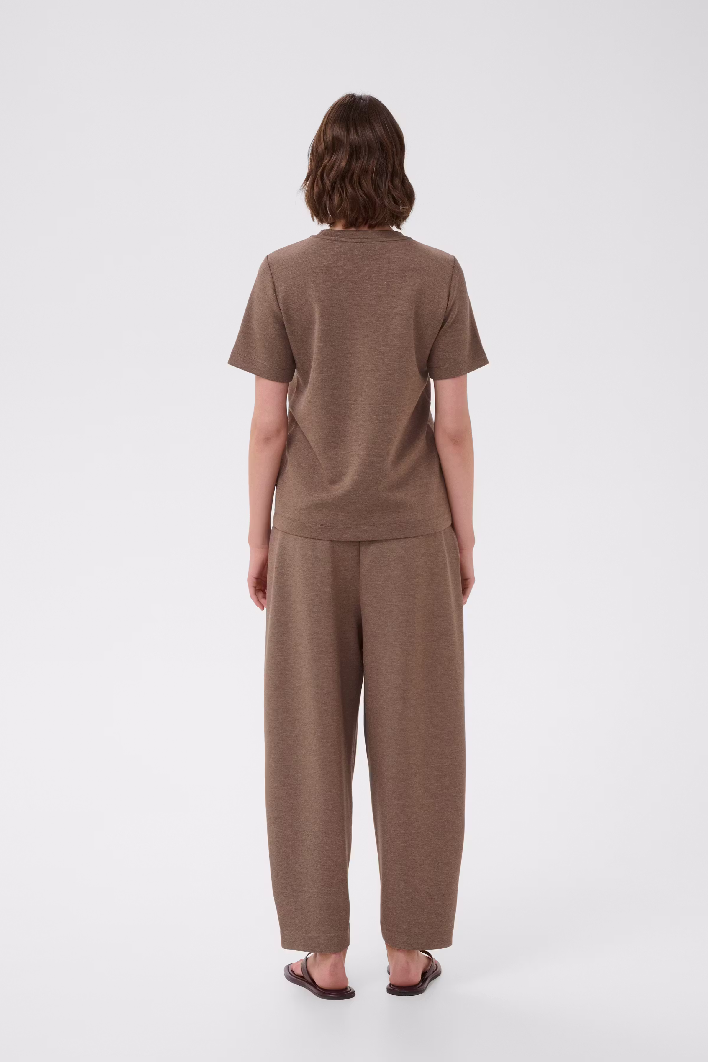 VincentIW Melange Karmen T-shirt LOOKBOOK BACK 30107053-1813071