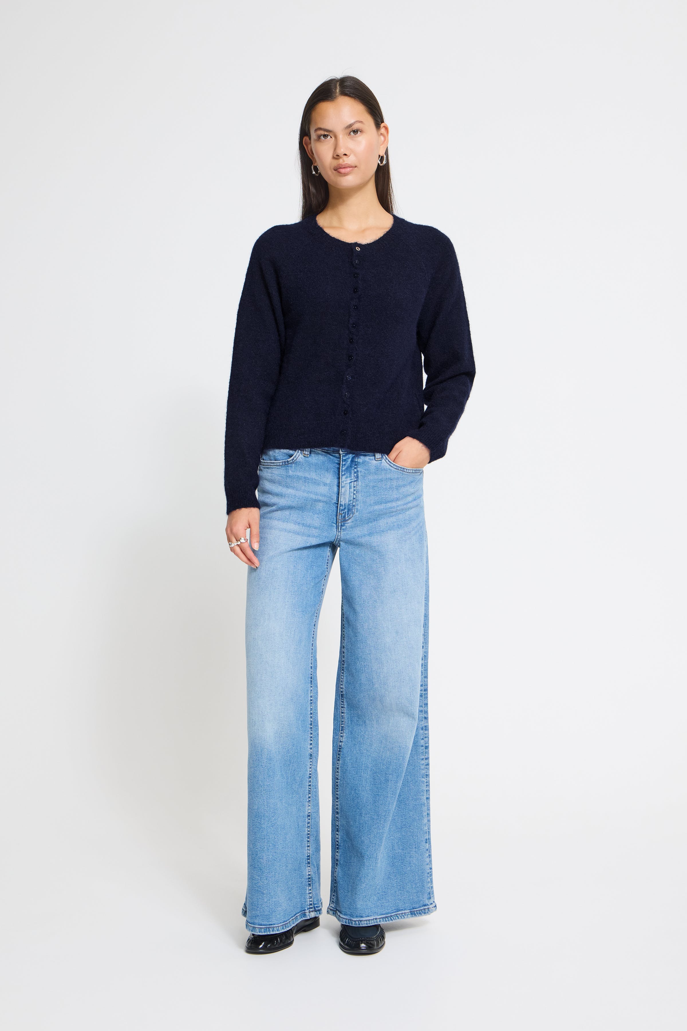 IHSAGE Cardigan LOOKBOOK FRONT 20126708-193831