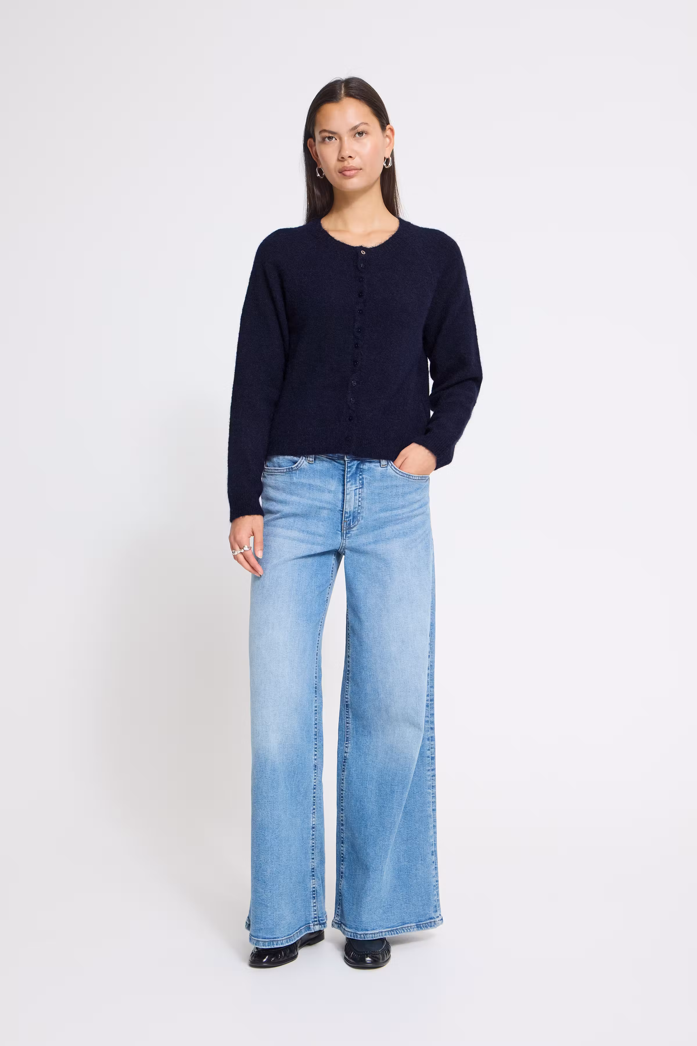 IHSAGE Cardigan LOOKBOOK FRONT 20126708-193831