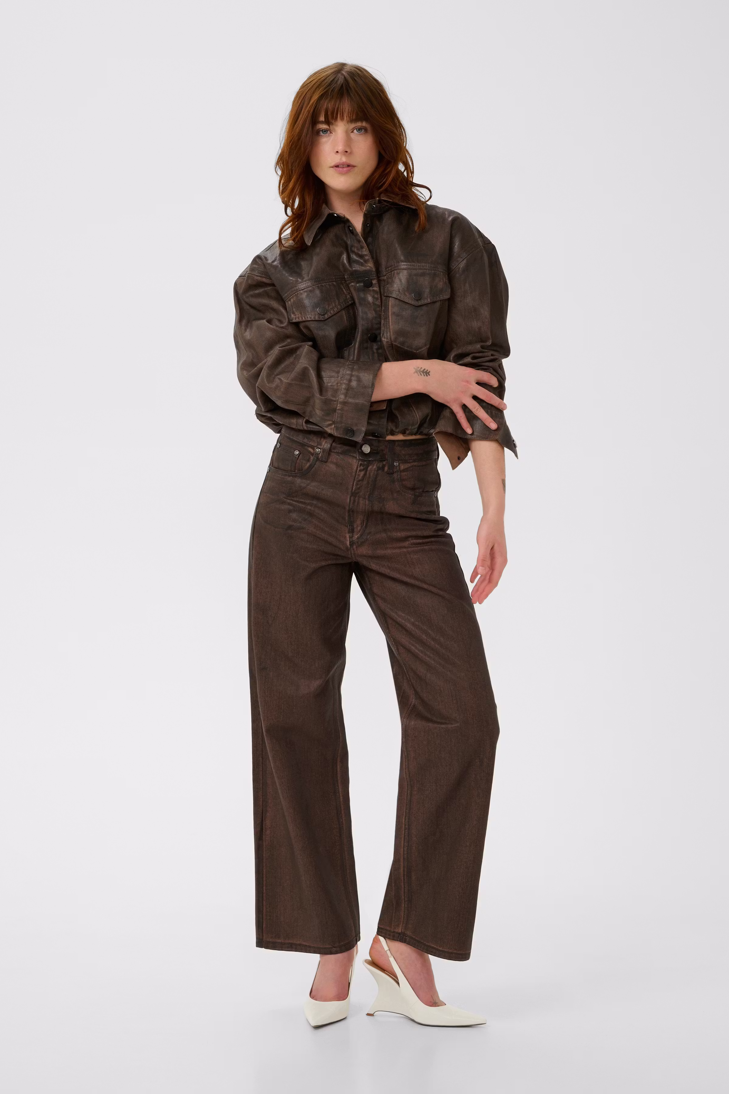 GZcellie Denimjacka LOOKBOOK FRONT 10910873-181033