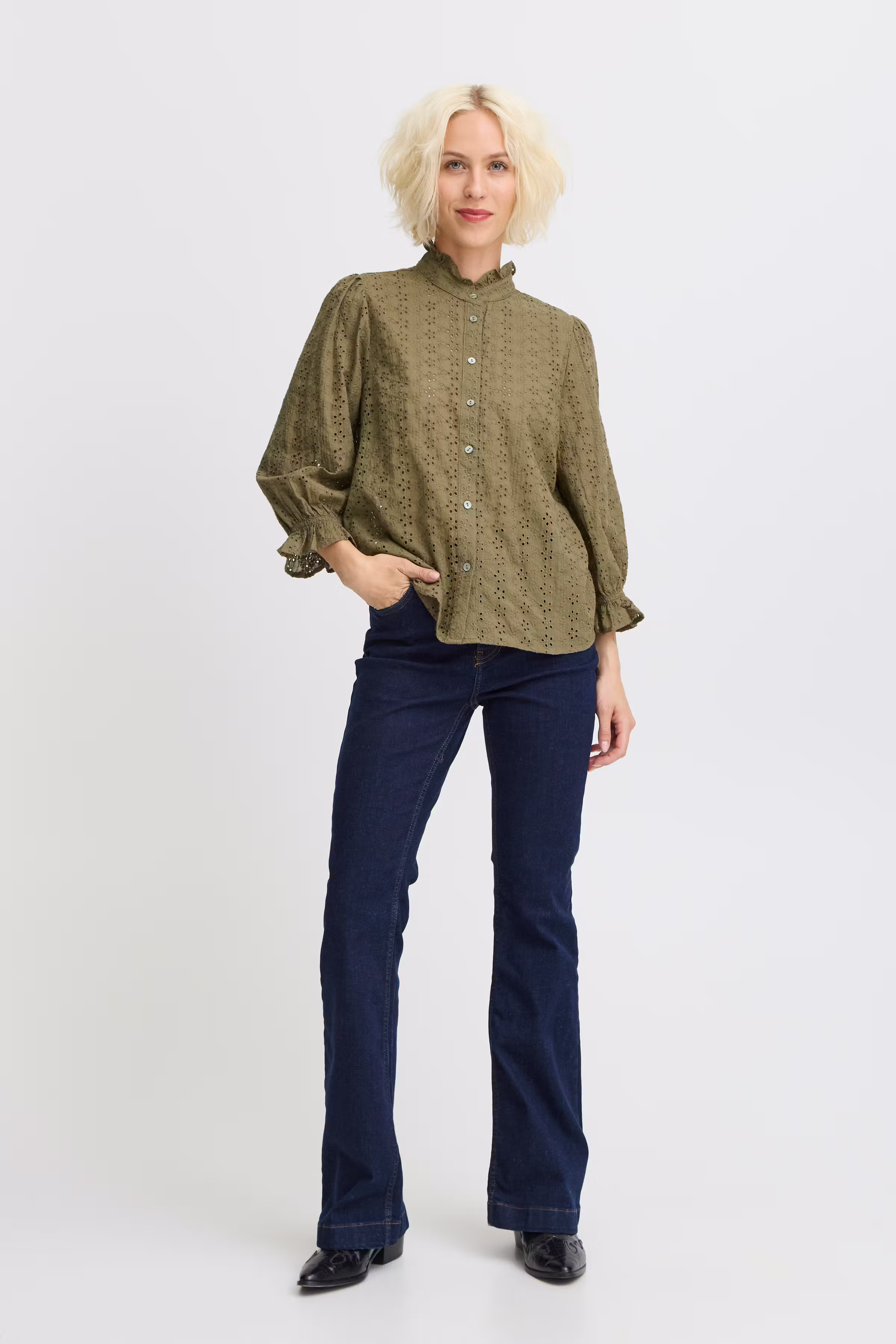 PZGEOGINA Skjorte LOOKBOOK FRONT 50208241-180615