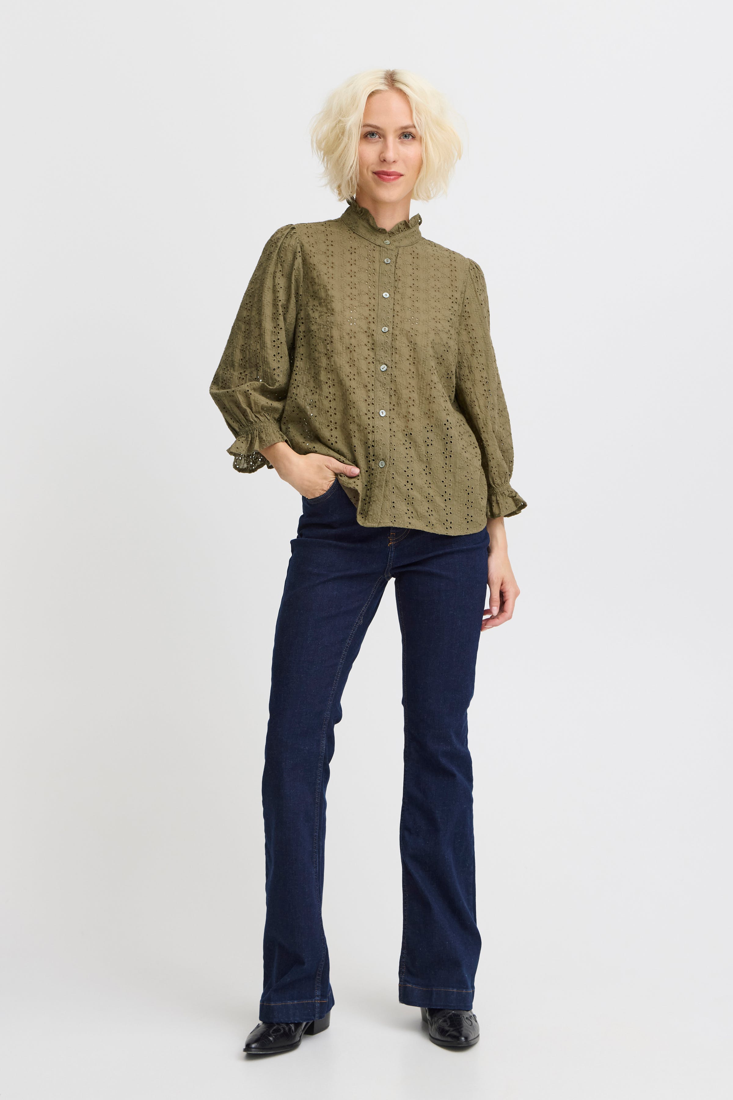 PZGEOGINA Overhemd LOOKBOOK FRONT 50208241-180615