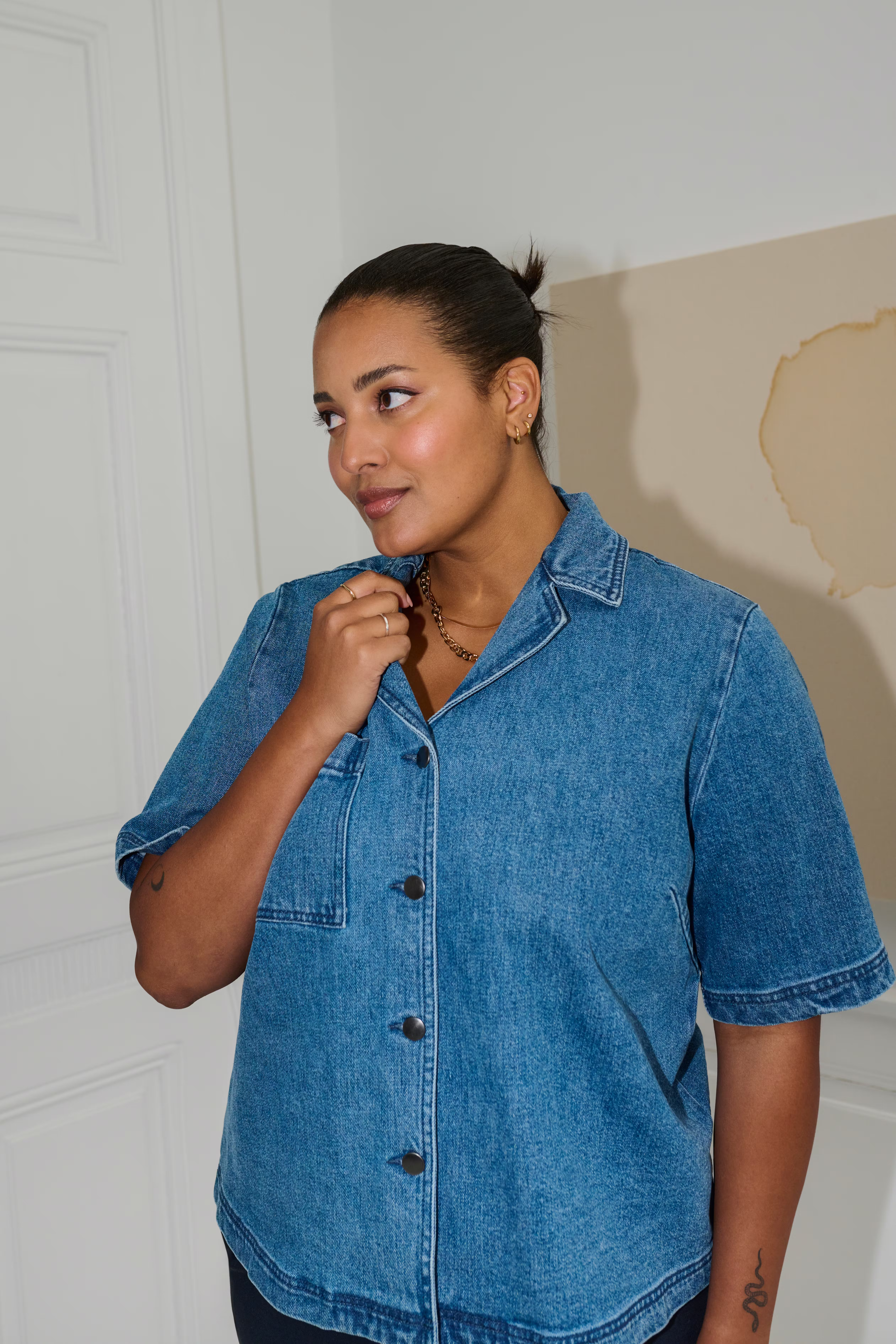 KCnicole Chemise en Denim LOCATION NONE 10582511-103168