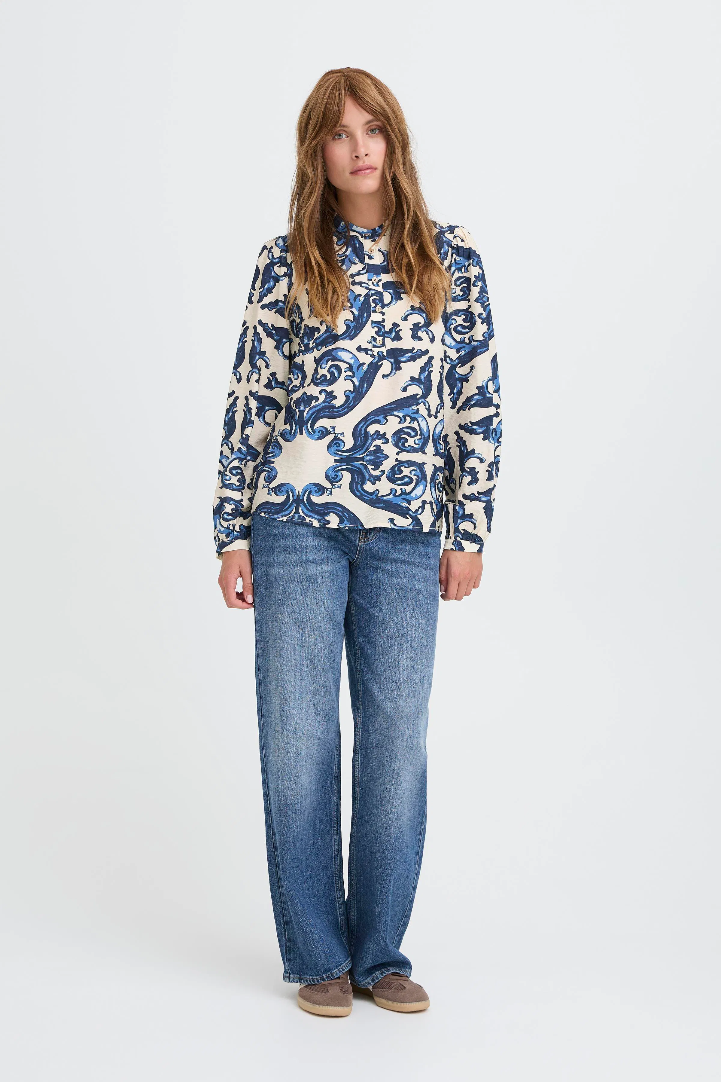 PZCARRIE Blouse LOOKBOOK FRONT 50210088-900001695