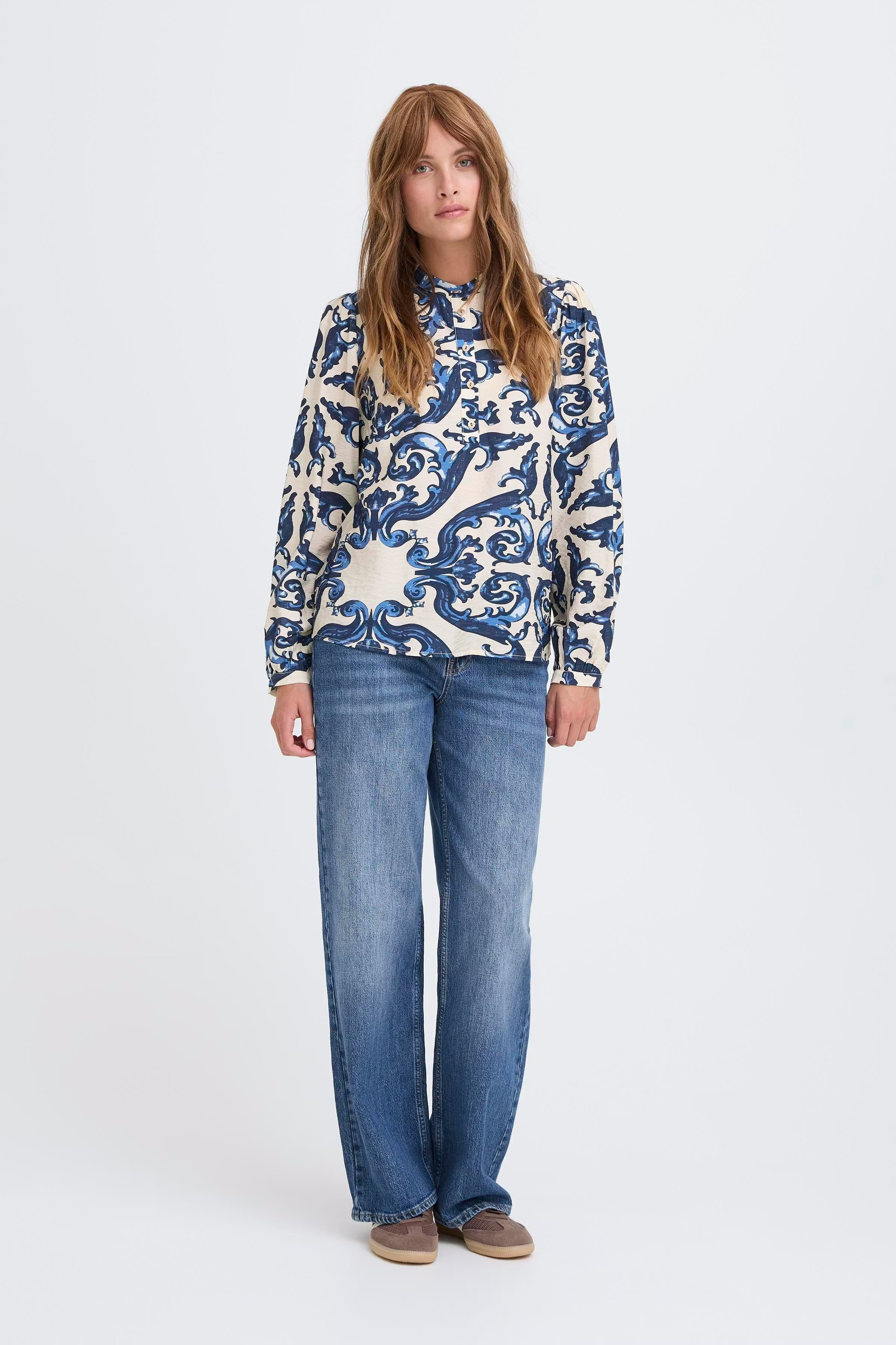 PZCARRIE Blouse LOOKBOOK FRONT 50210088-900001695