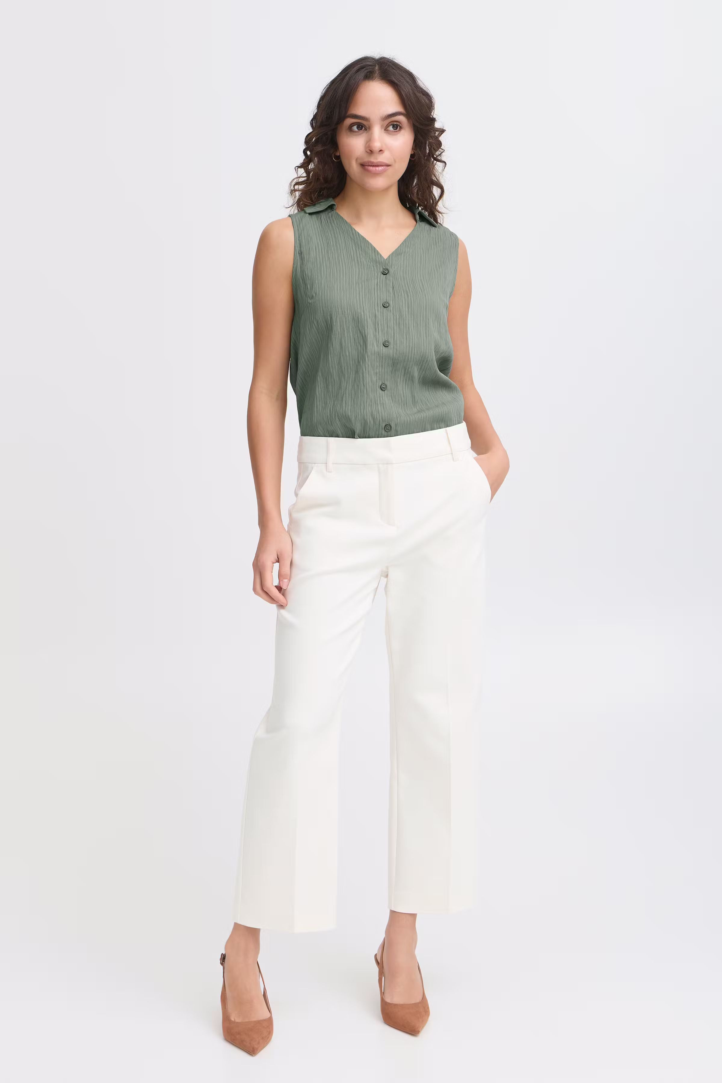 FRVINA Bluse LOOKBOOK FRONT 20615820-185806