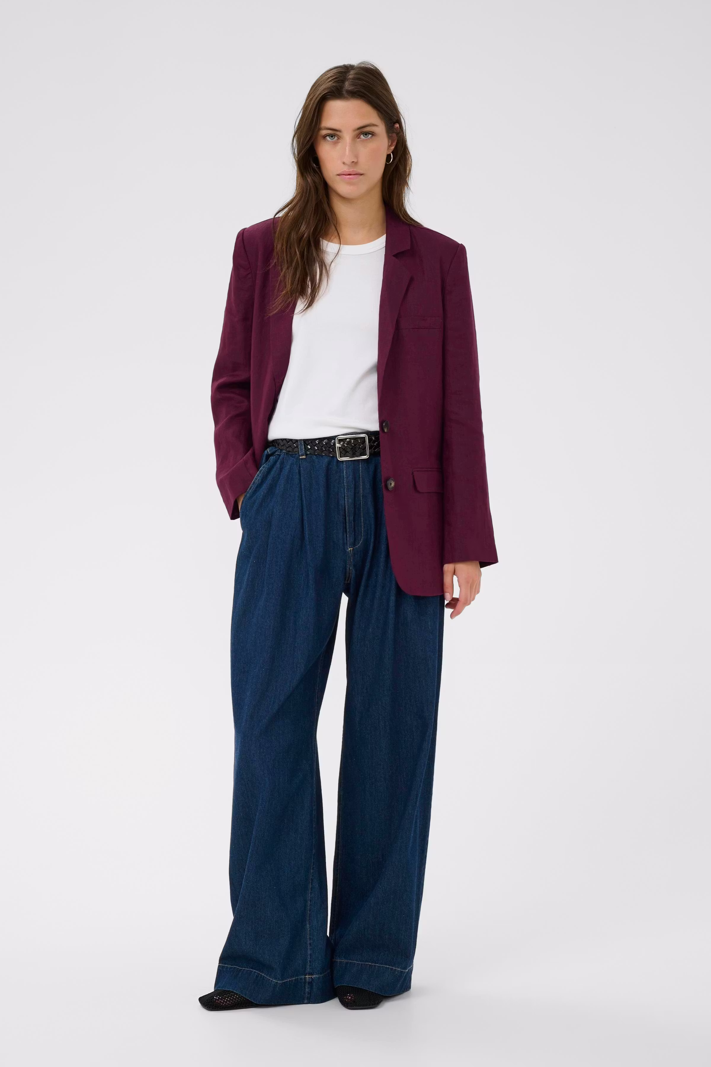 NyanPW Linen Blazer LOOKBOOK FRONT 30309561-191718