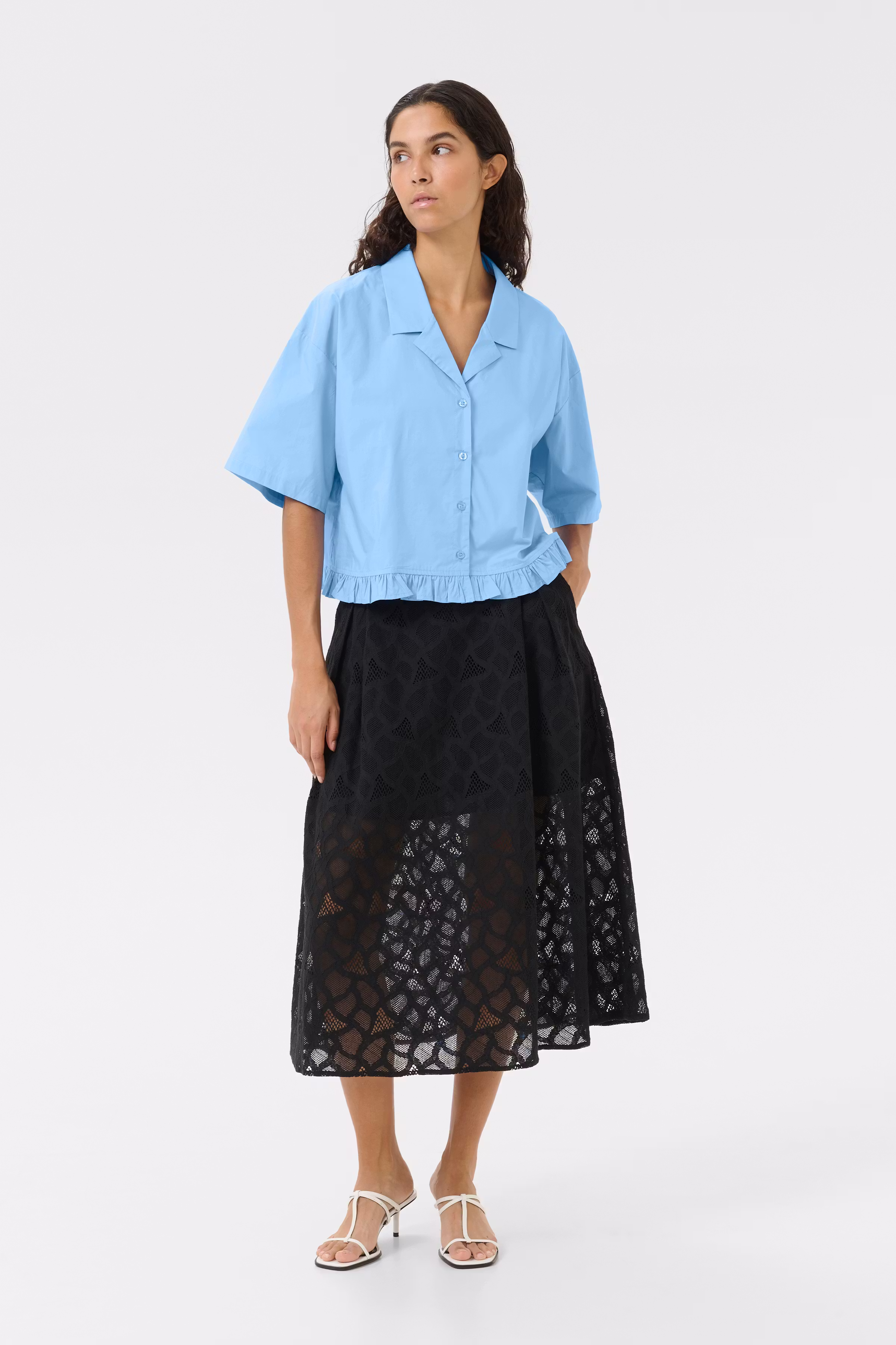 KBAnnabelle Blouse LOOKBOOK FRONT 10105539-164020