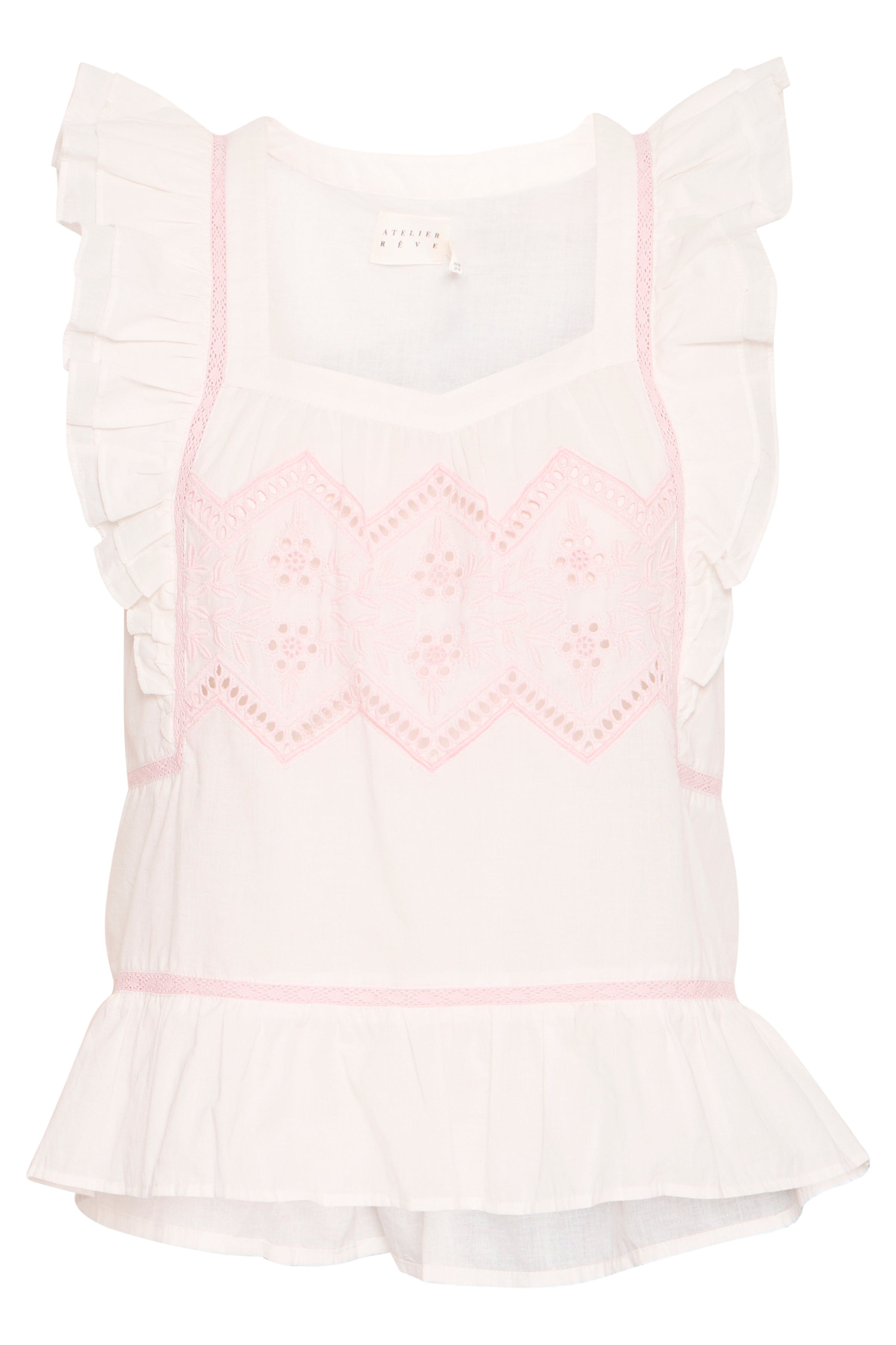 IREMILY Kortærmet bluse PACK FRONT 20122890-110602