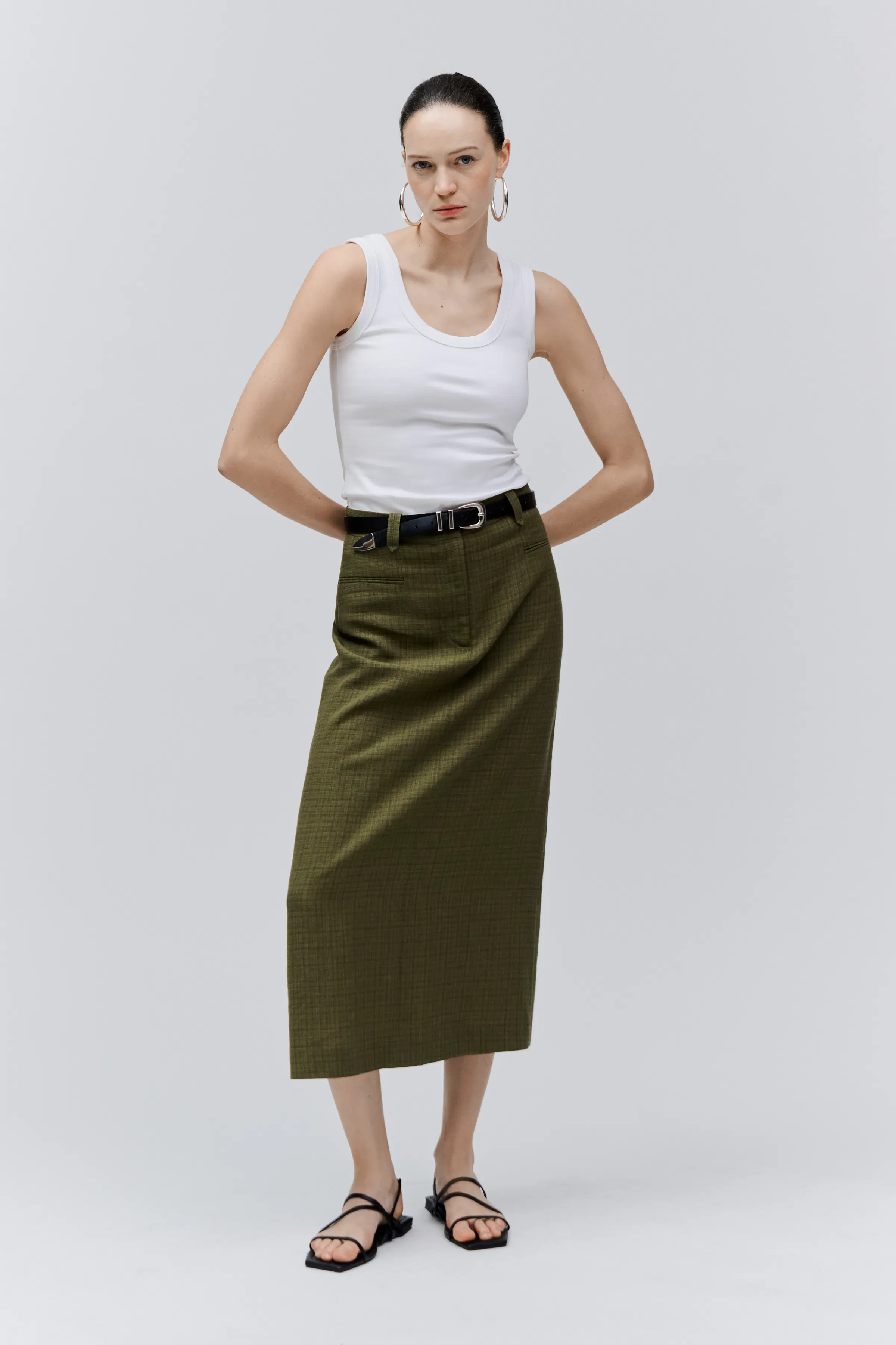 SONIA Skirt LOOKBOOK FRONT 30600652-GR519