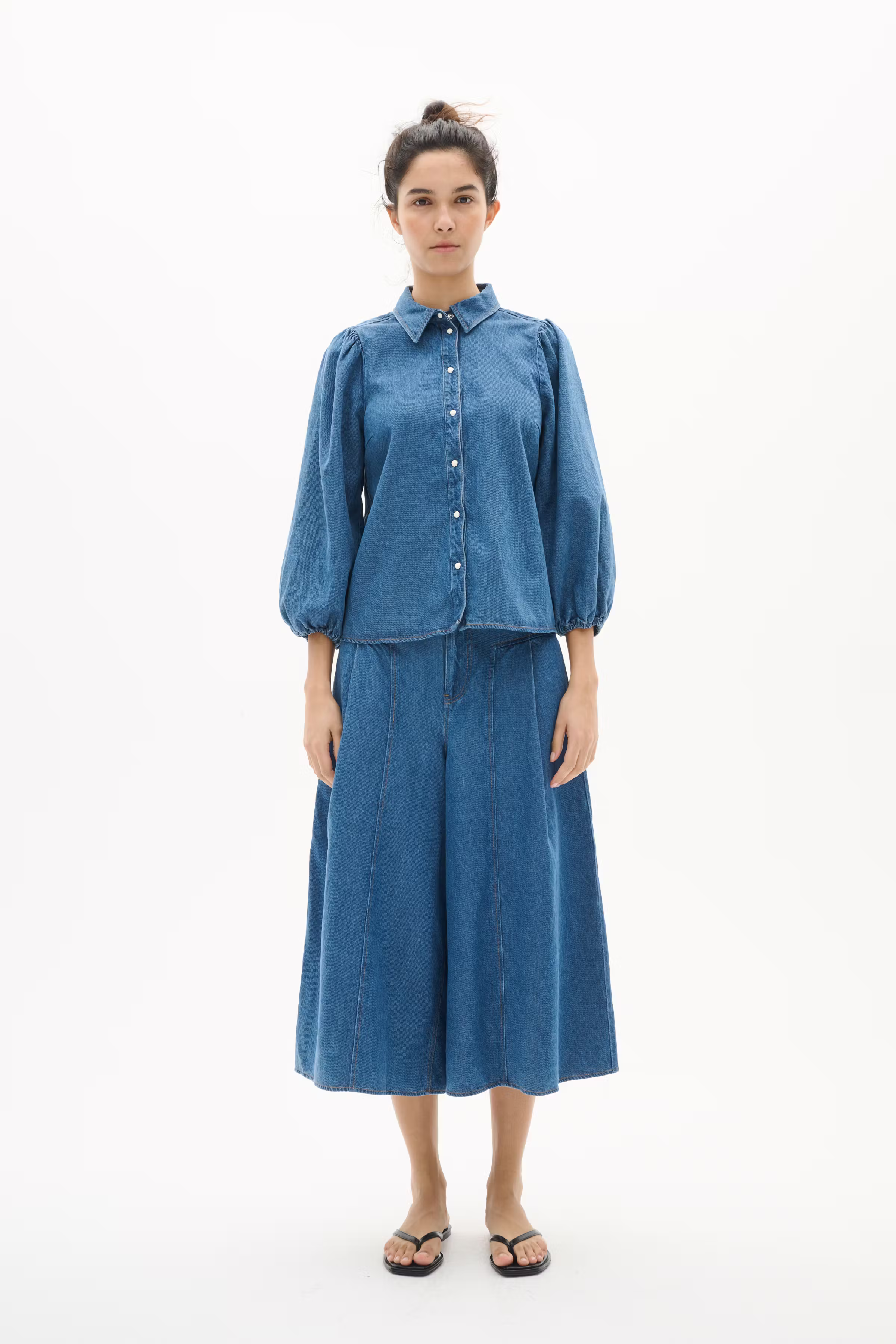 BallarizIW denim Bukser LOOKBOOK FRONT 30110628-300013