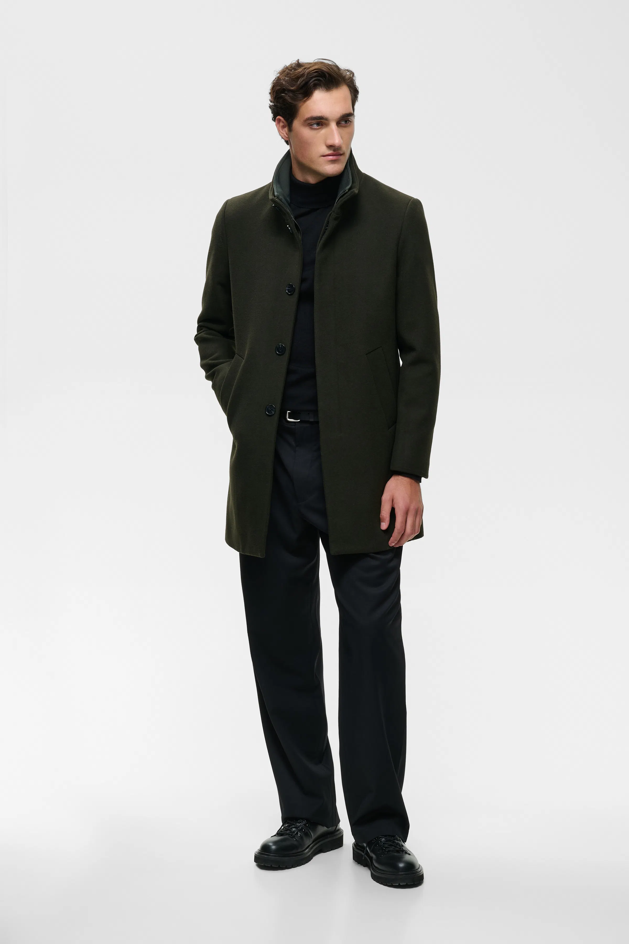 Harvey Uldfrakke LOOKBOOK FRONT 30203845-21505