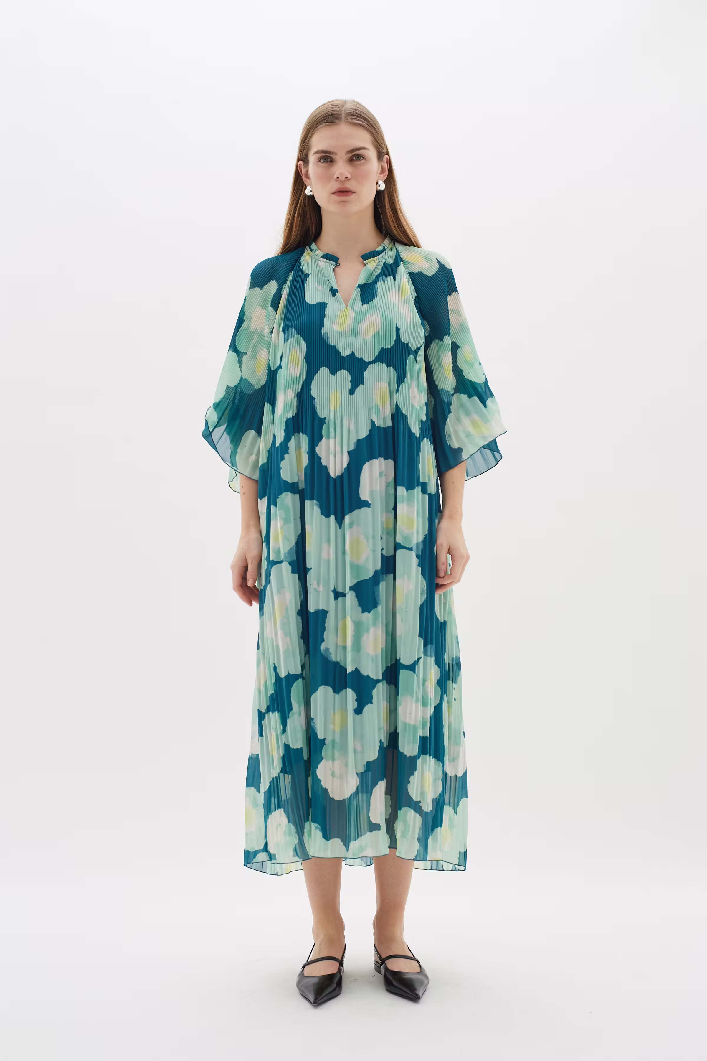 HendraIW Long Kleid LOOKBOOK BACK 30109400-302765