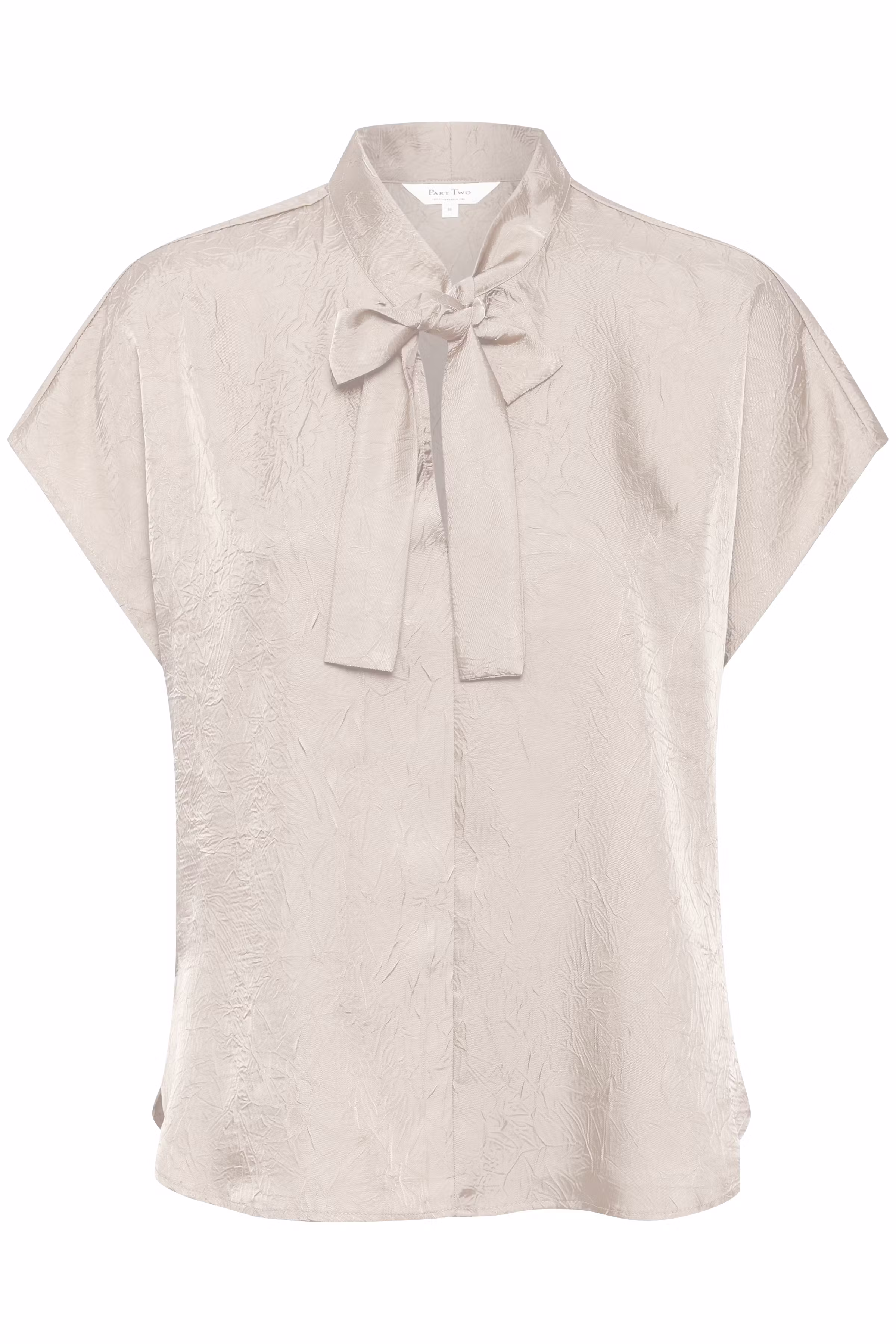 EstefaniaPW Kortärmad blus med rosett PACK FRONT 30308490-130400