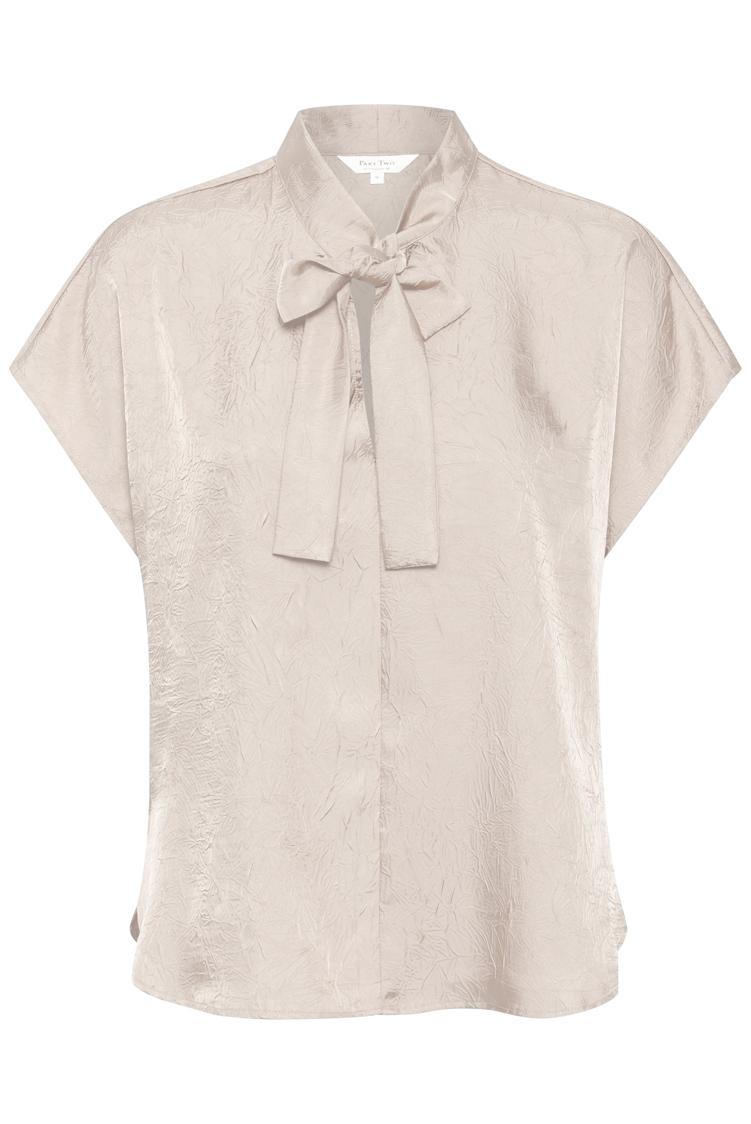 EstefaniaPW Short-sleeved blouse with a bow PACK FRONT 30308490-194215