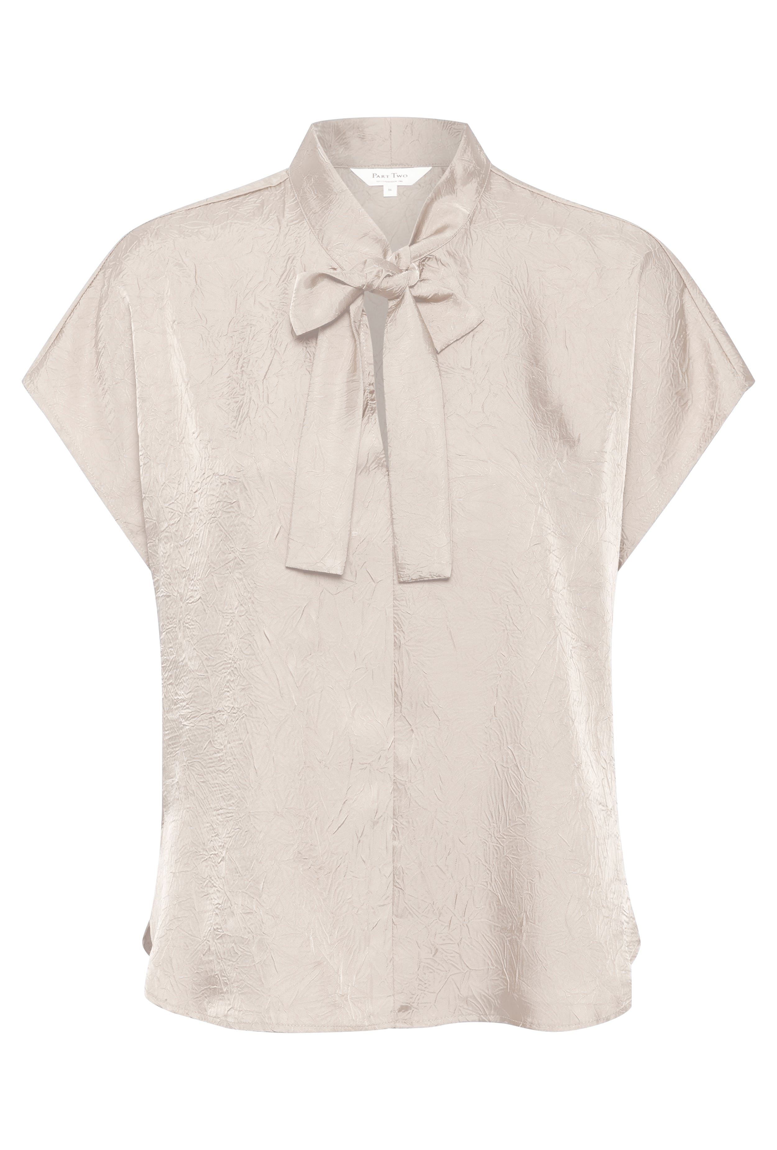 EstefaniaPW Short-sleeved blouse with a bow PACK FRONT 30308490-130400