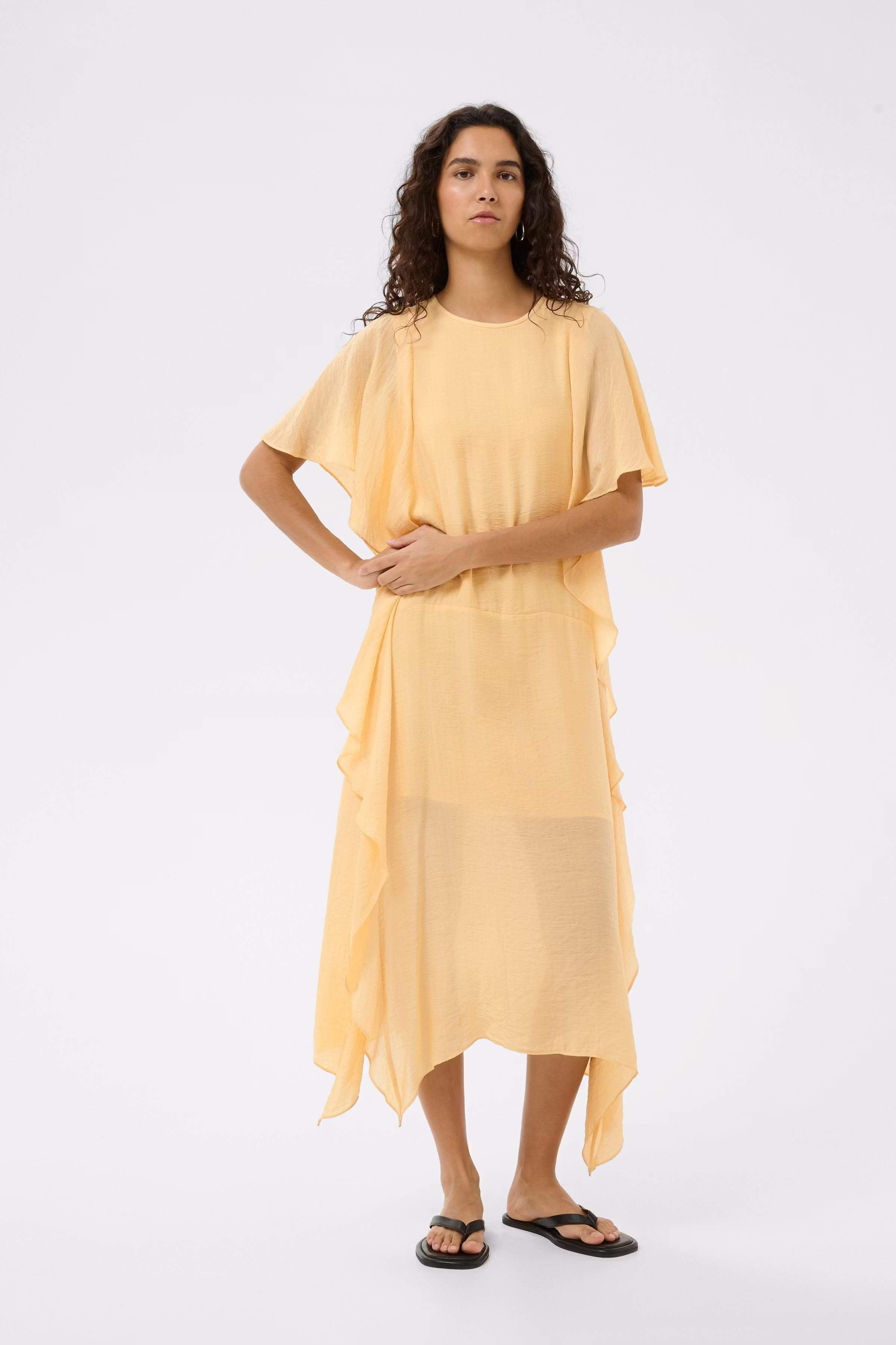 LYLAIW Midi Jurk LOOKBOOK FRONT 30112461-130916