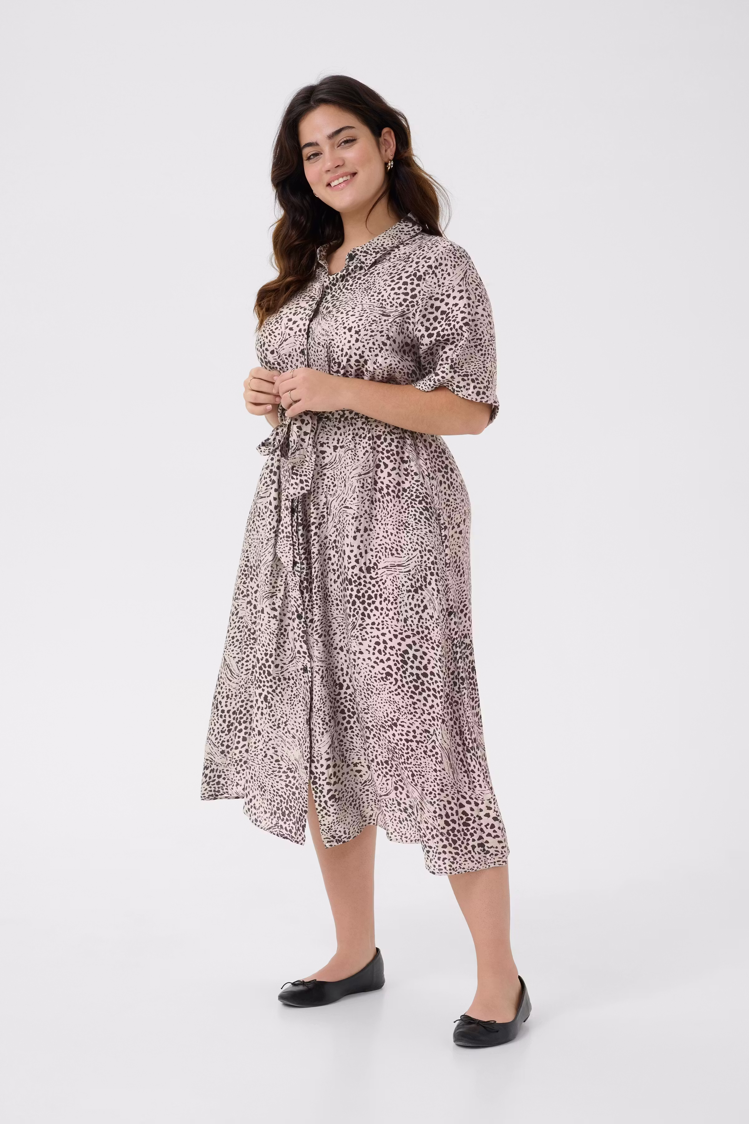 KCdebri Robe Léopard LOOKBOOK FRONT 10583207-107403