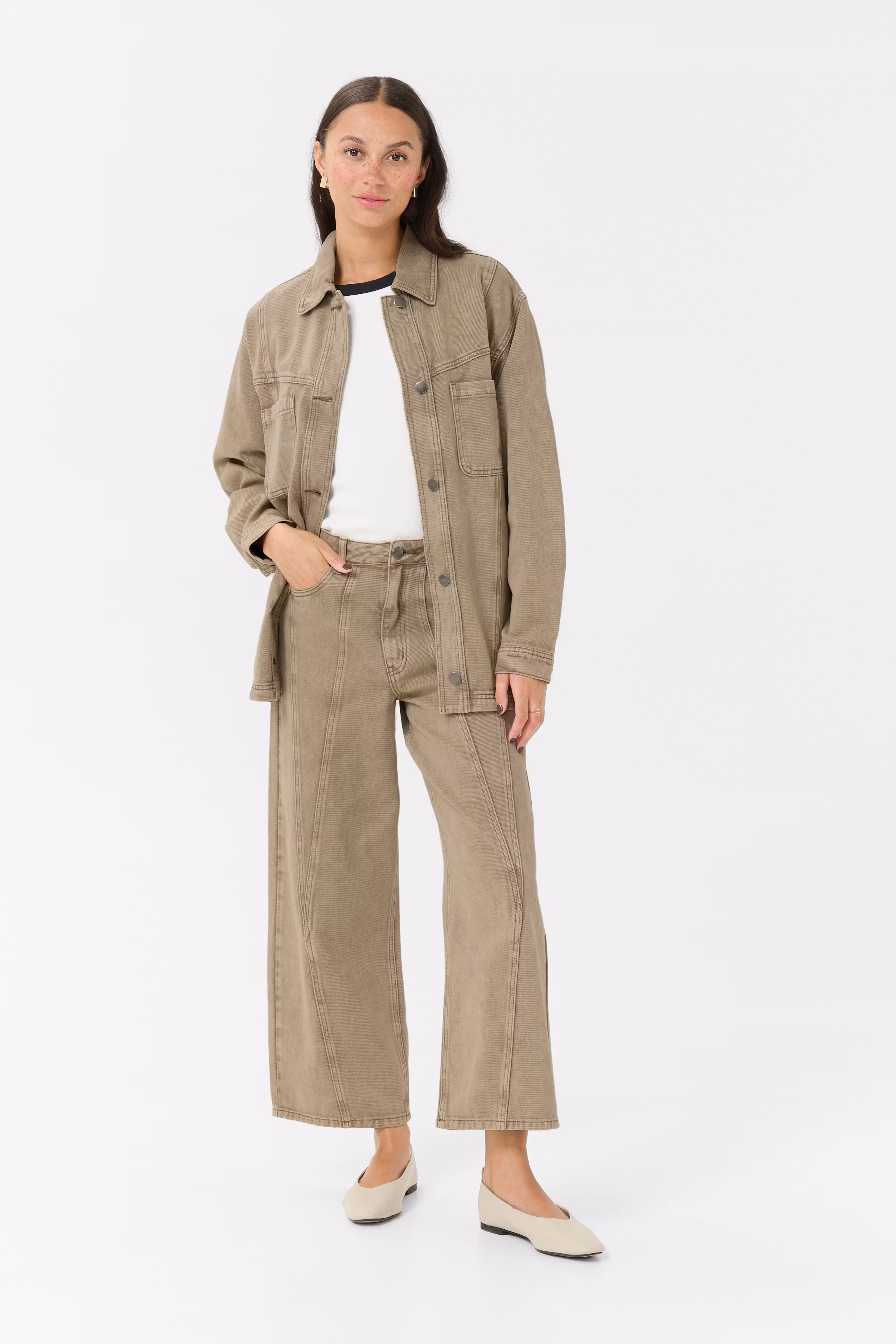 KArania Manteau en Denim LOOKBOOK FRONT 10509876-107384