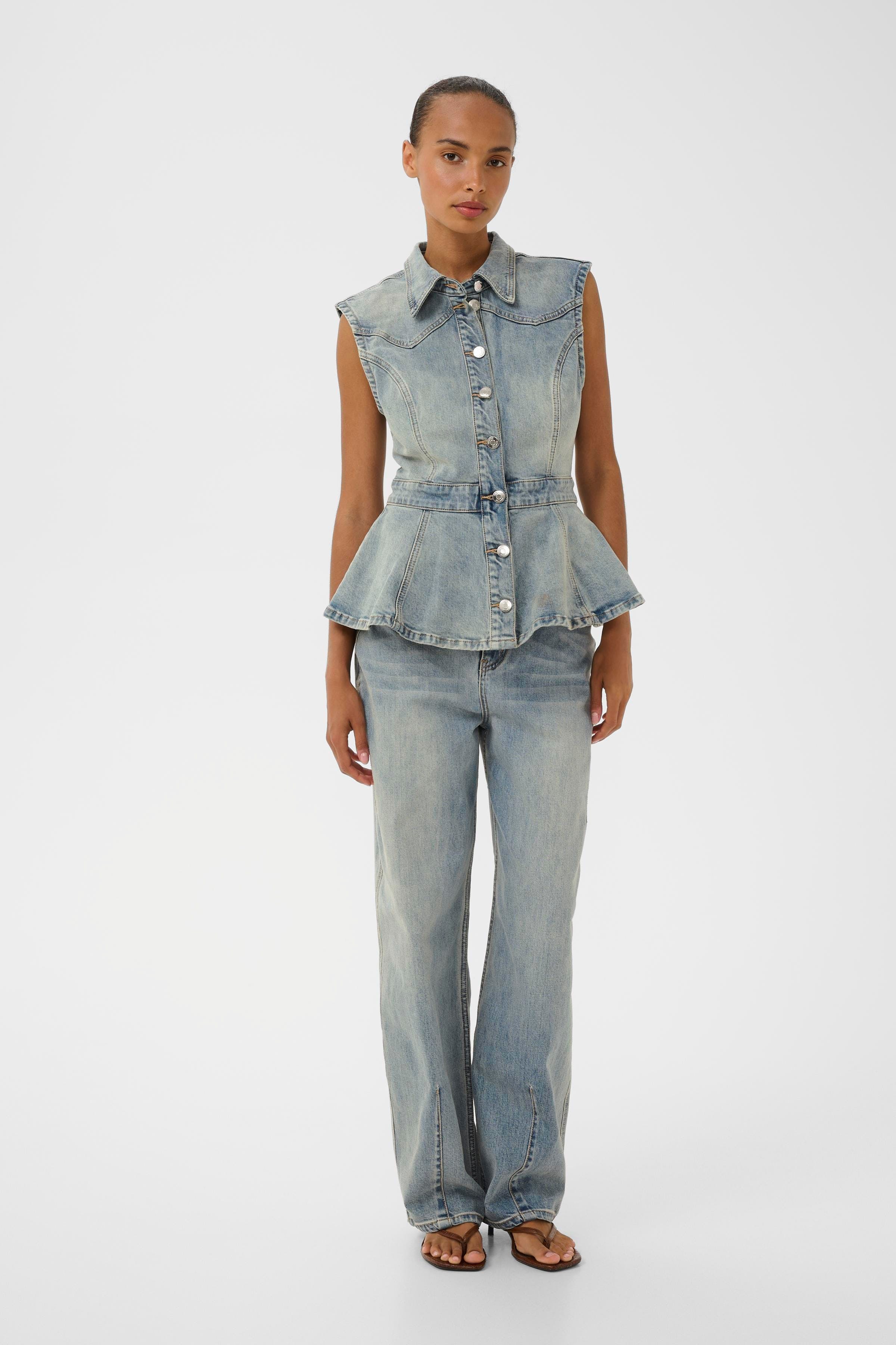 GZnoma Denimhemd LOOKBOOK FRONT 10911187-109408