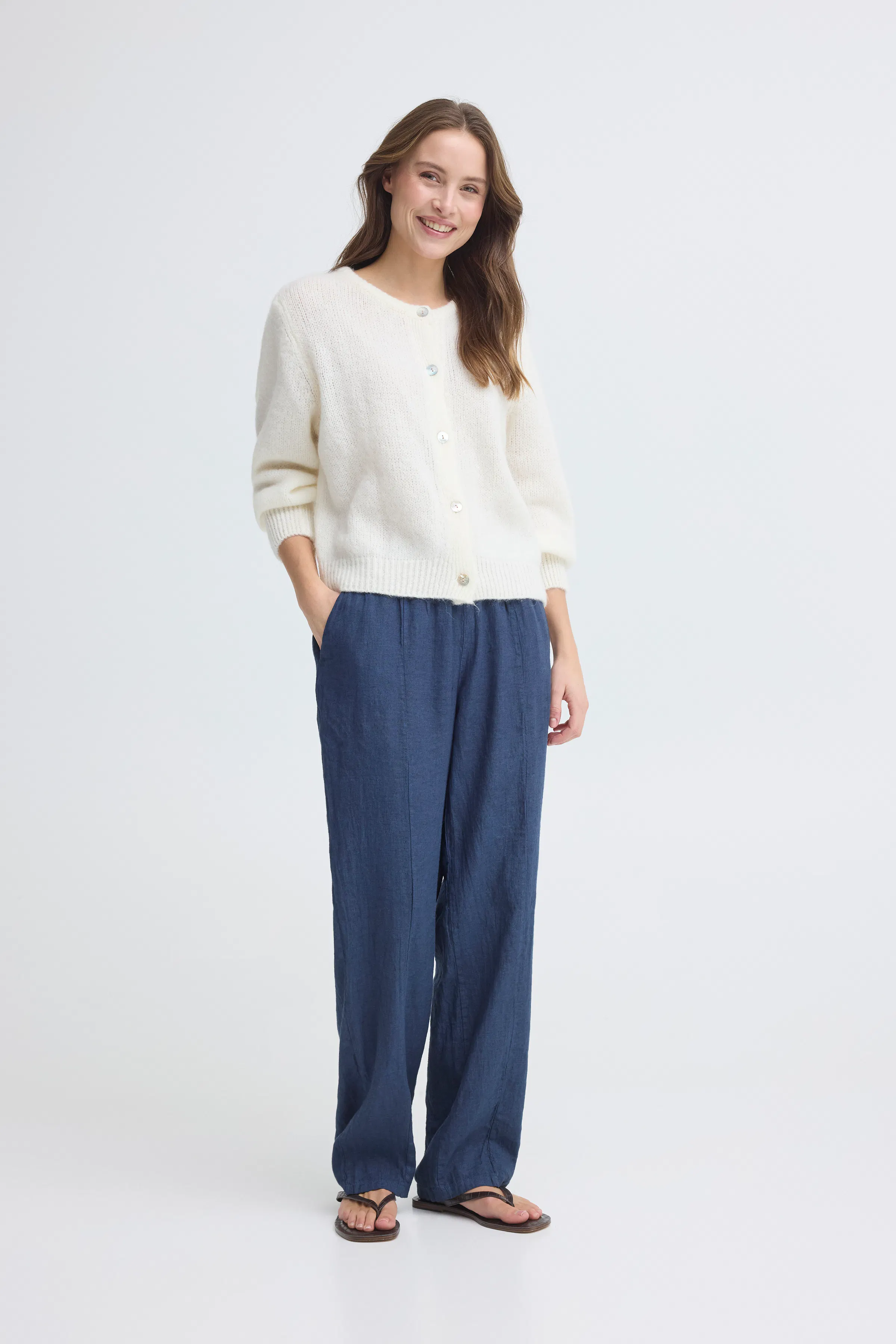 SBGULVIG Cardigan LOOKBOOK FRONT 22100655-110105