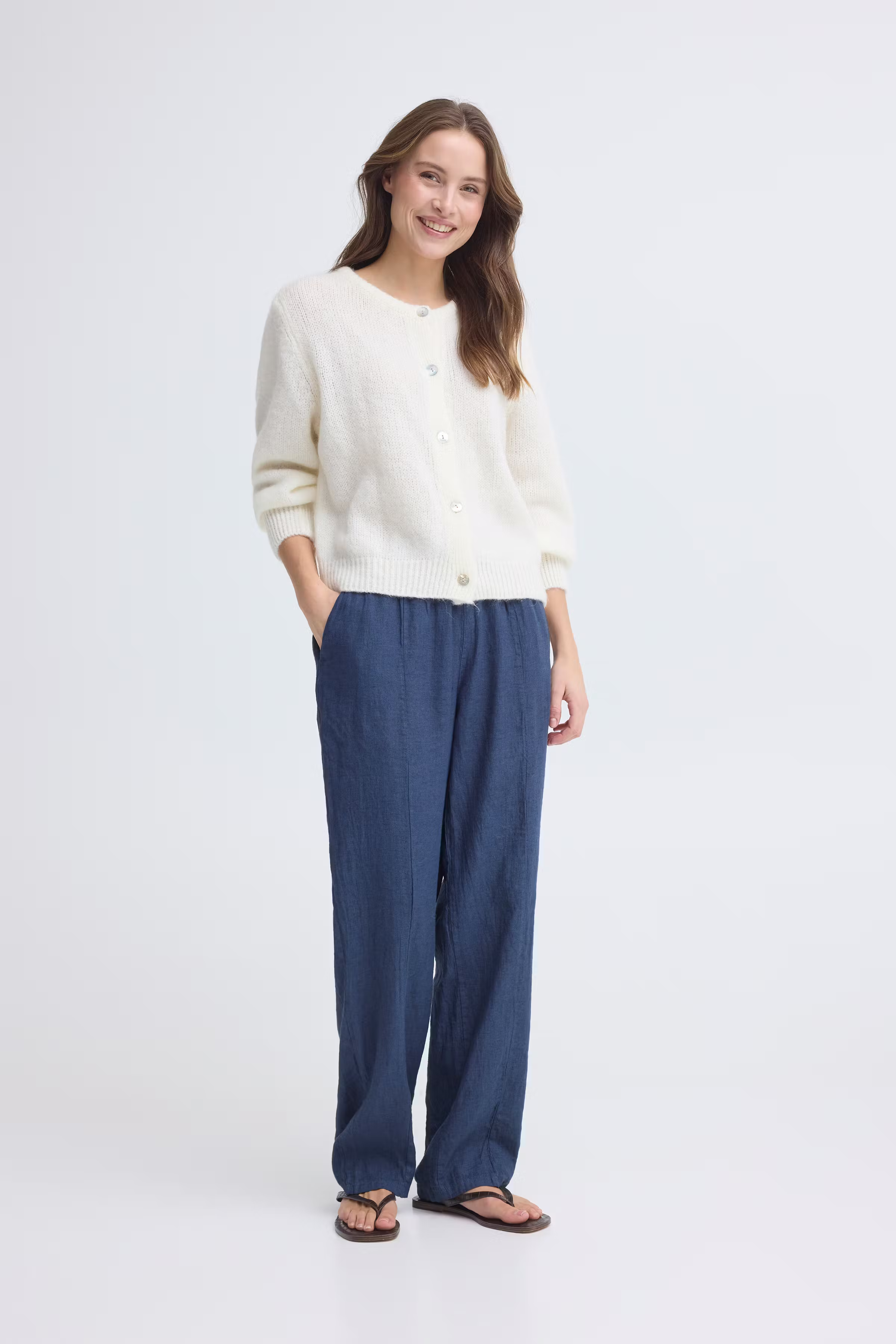 SBGULVIG Cardigan LOOKBOOK FRONT 22100655-110105