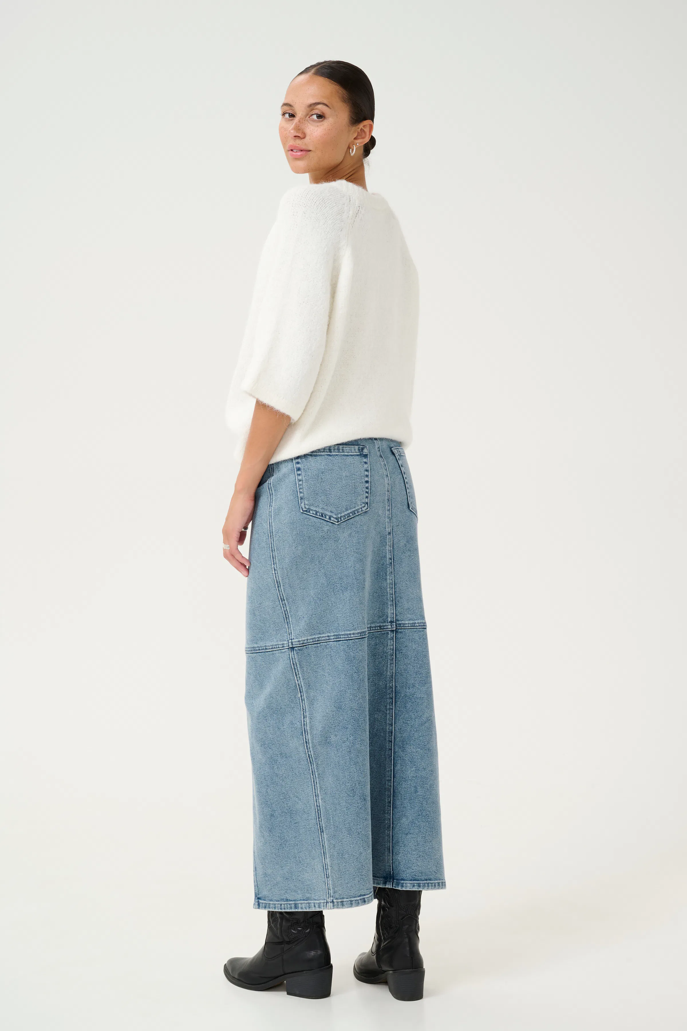 KAdoriana Denimskjørt LOOKBOOK BACK 10509582-107702