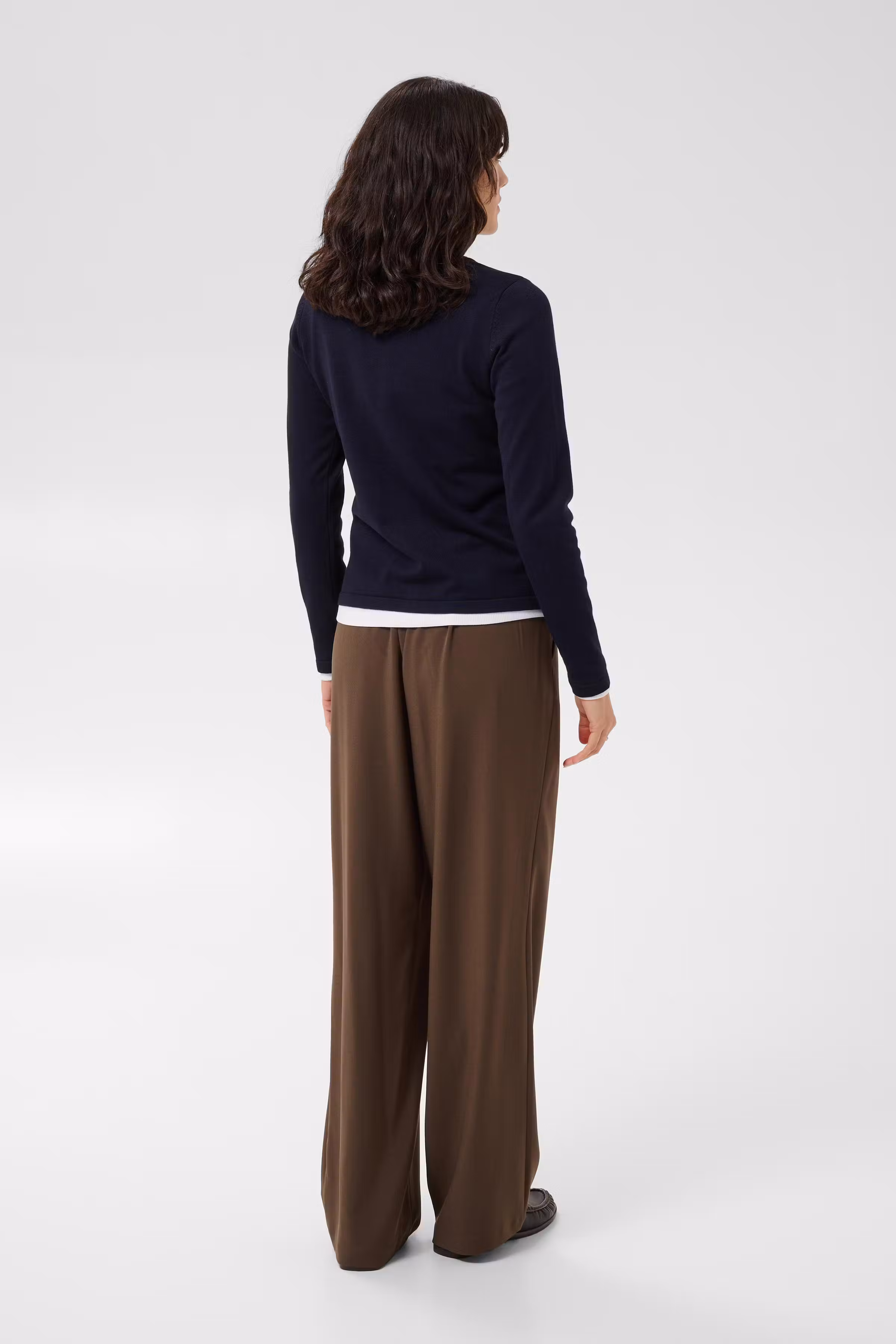 MilaSZ R-Neck Cardigan LOOKBOOK BACK 30500005-193924
