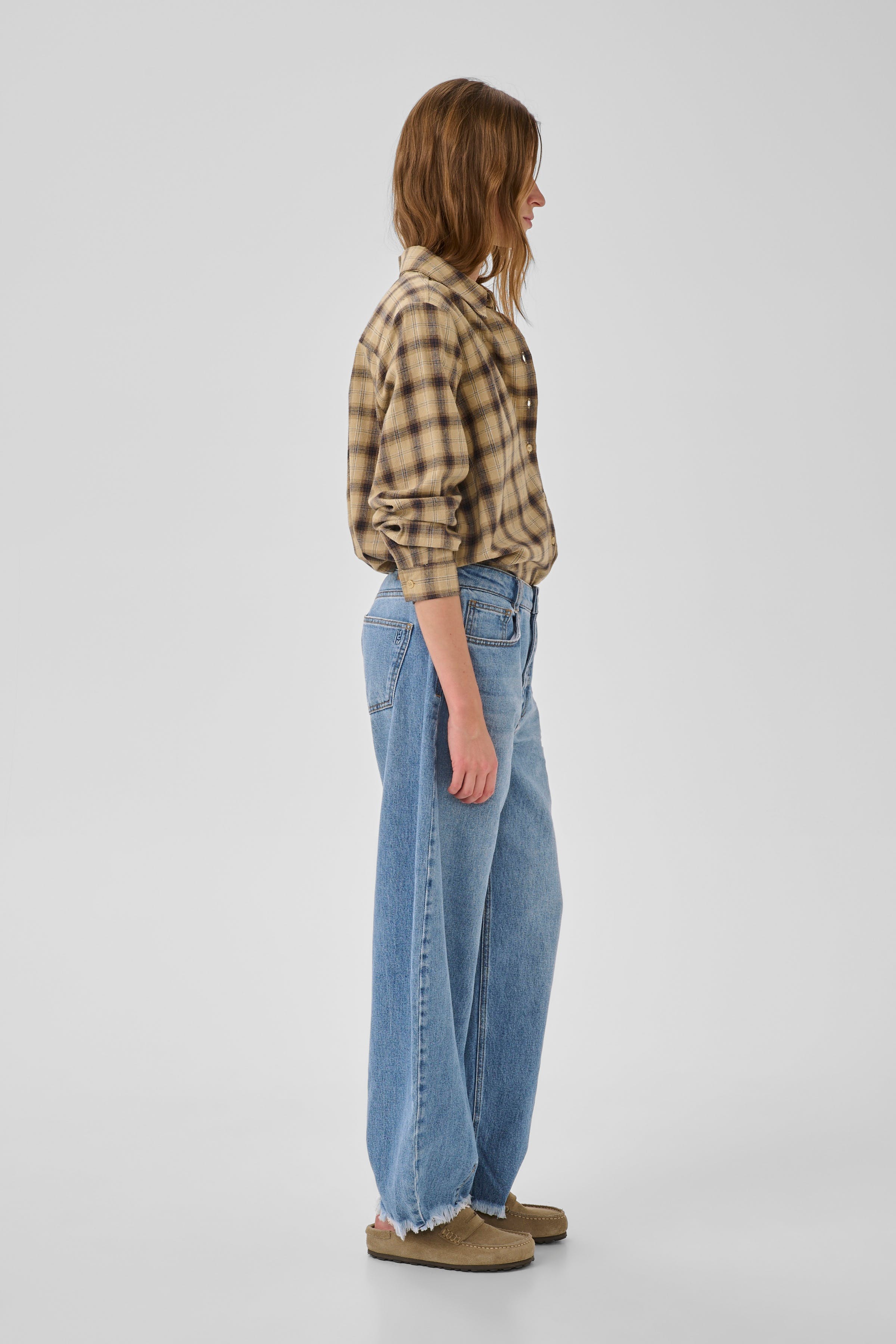 LucyMW Loose Barrel Jeans LOOKBOOK DETAIL 10705259-100053