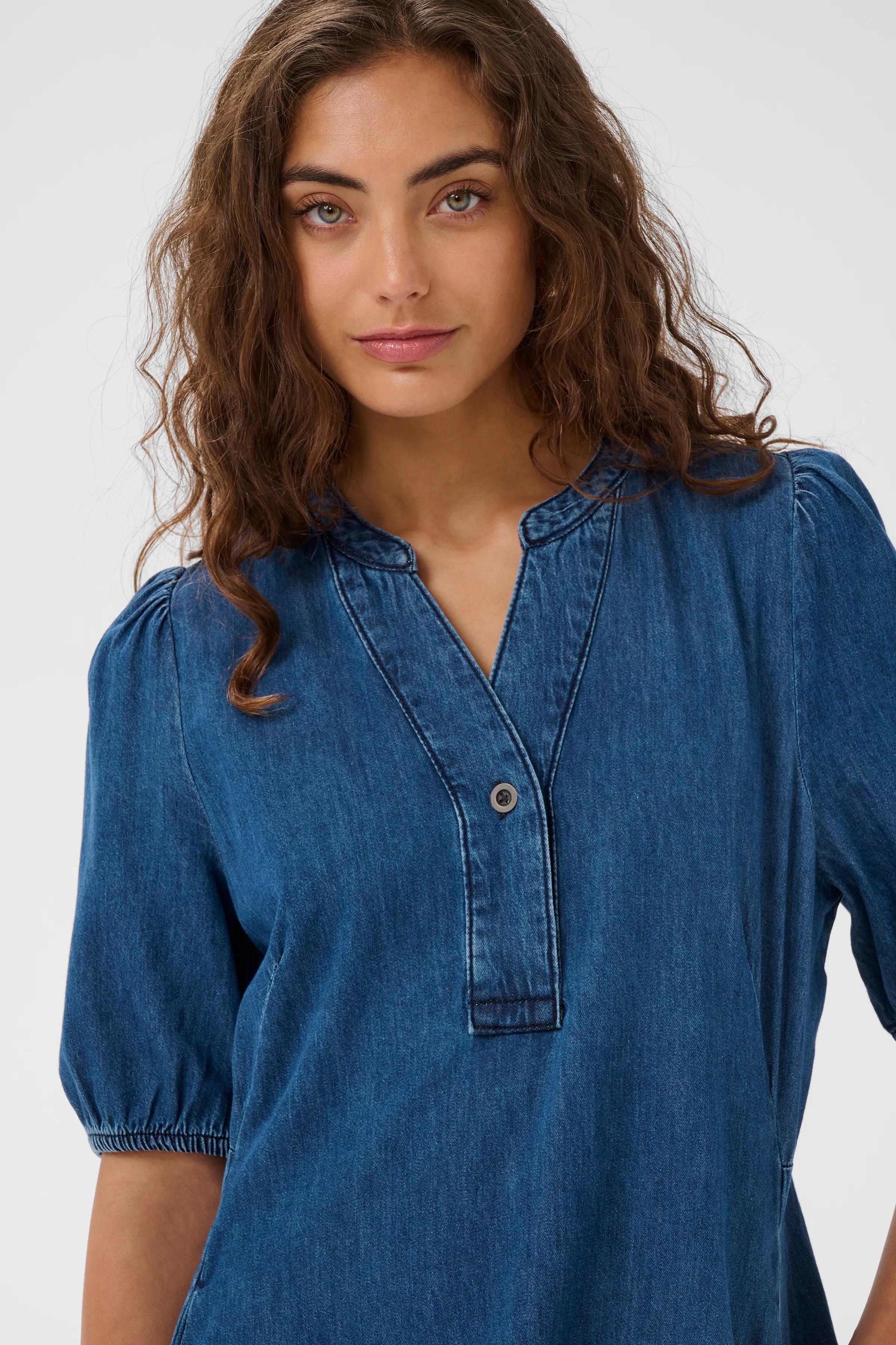 CUberteline Denimkjole LOOKBOOK DETAIL 50112290-500029