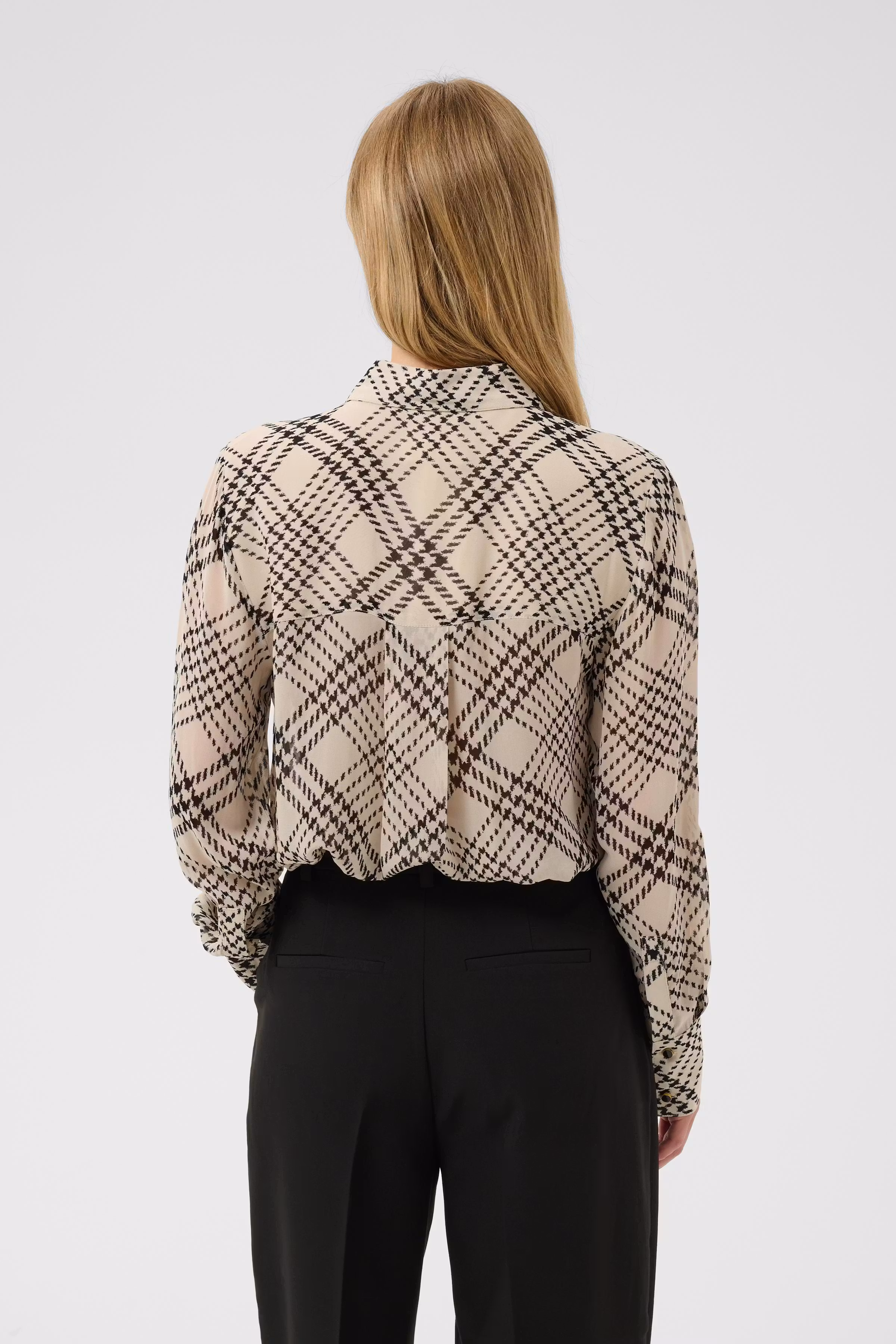 VanoraPW Skjorte LOOKBOOK BACK 30310139-305303
