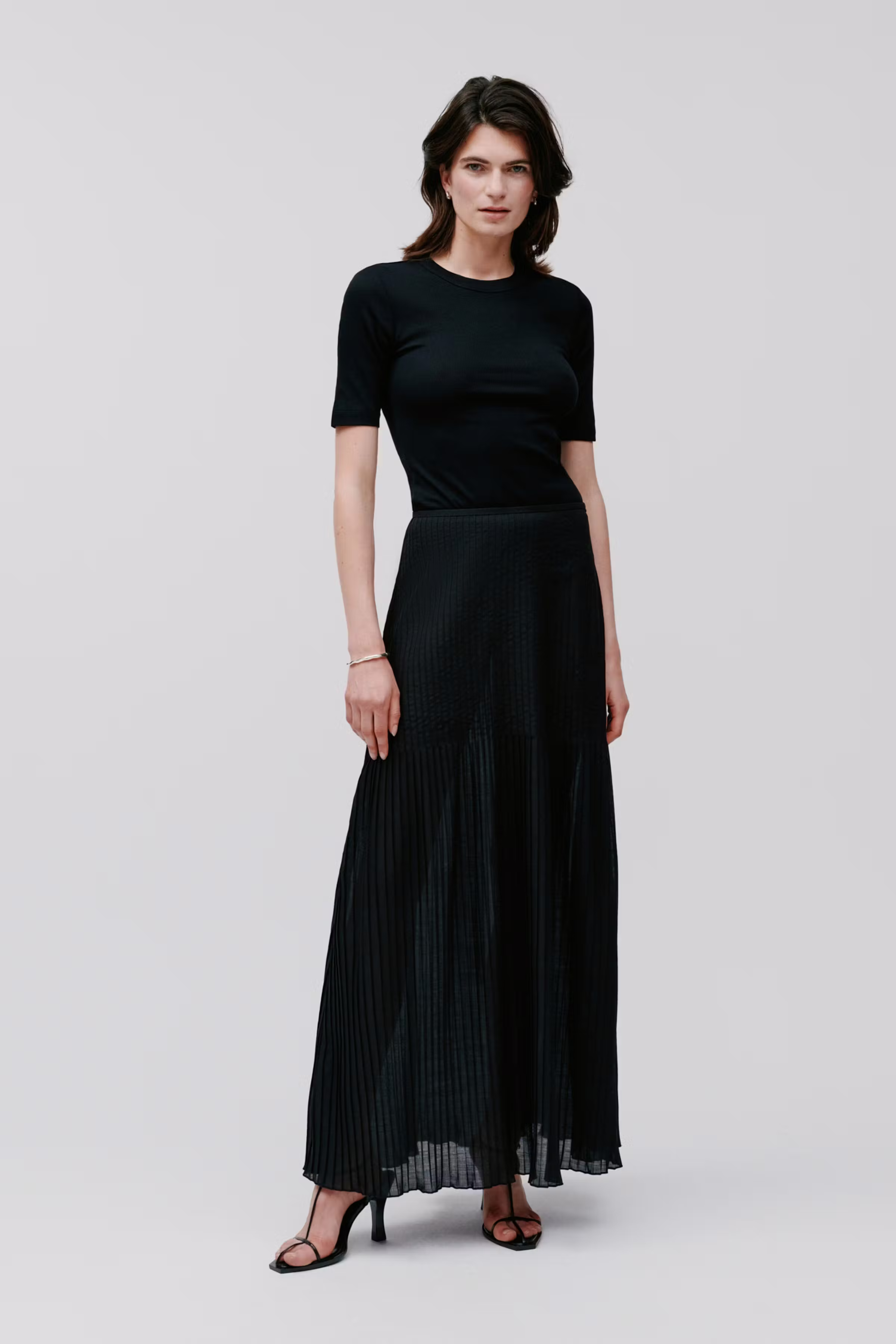 IOSALENA Kjol LOOKBOOK FRONT 30600740-BK999