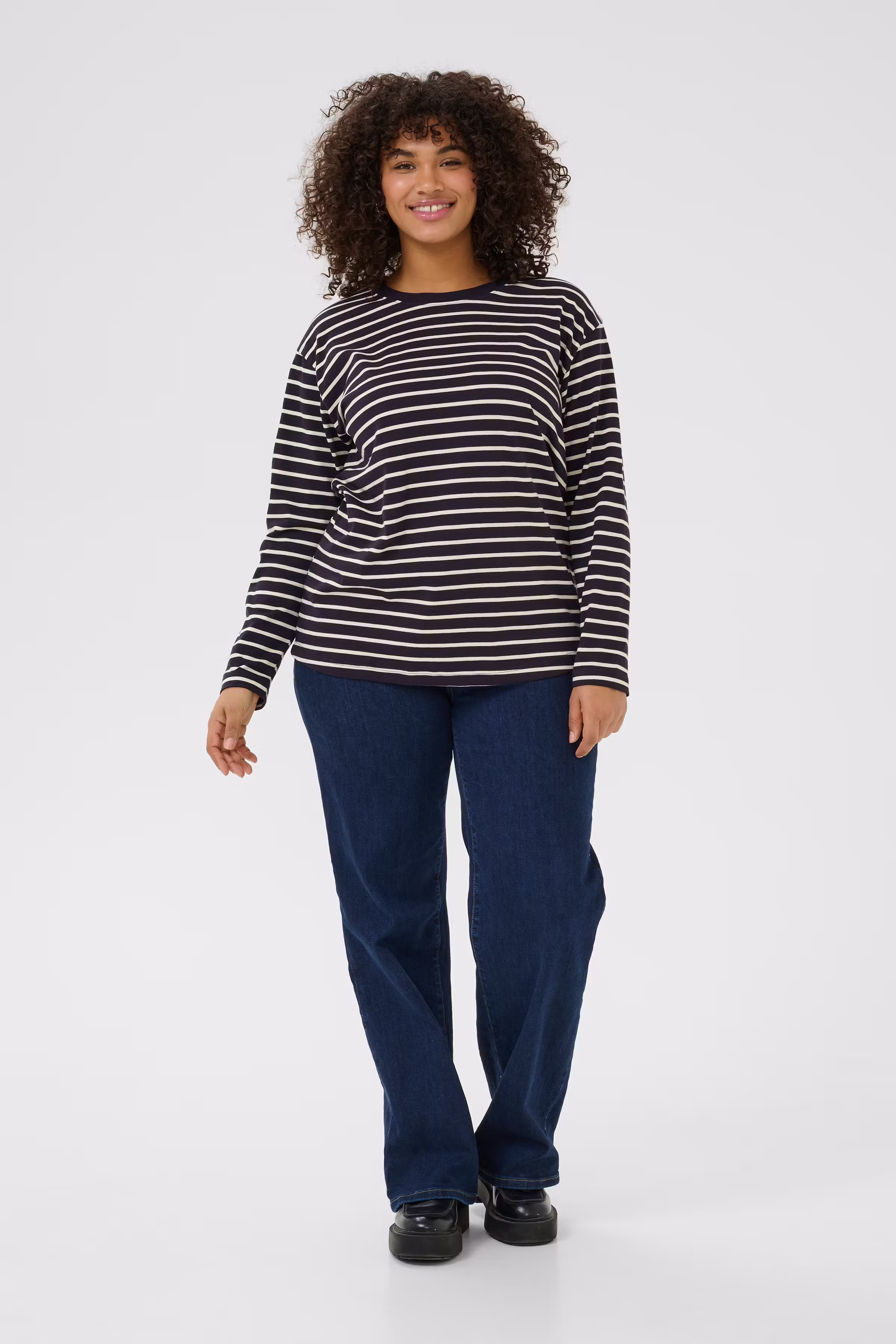 Blouse Rayée KCwinni  LOOKBOOK FRONT 10581775-107169