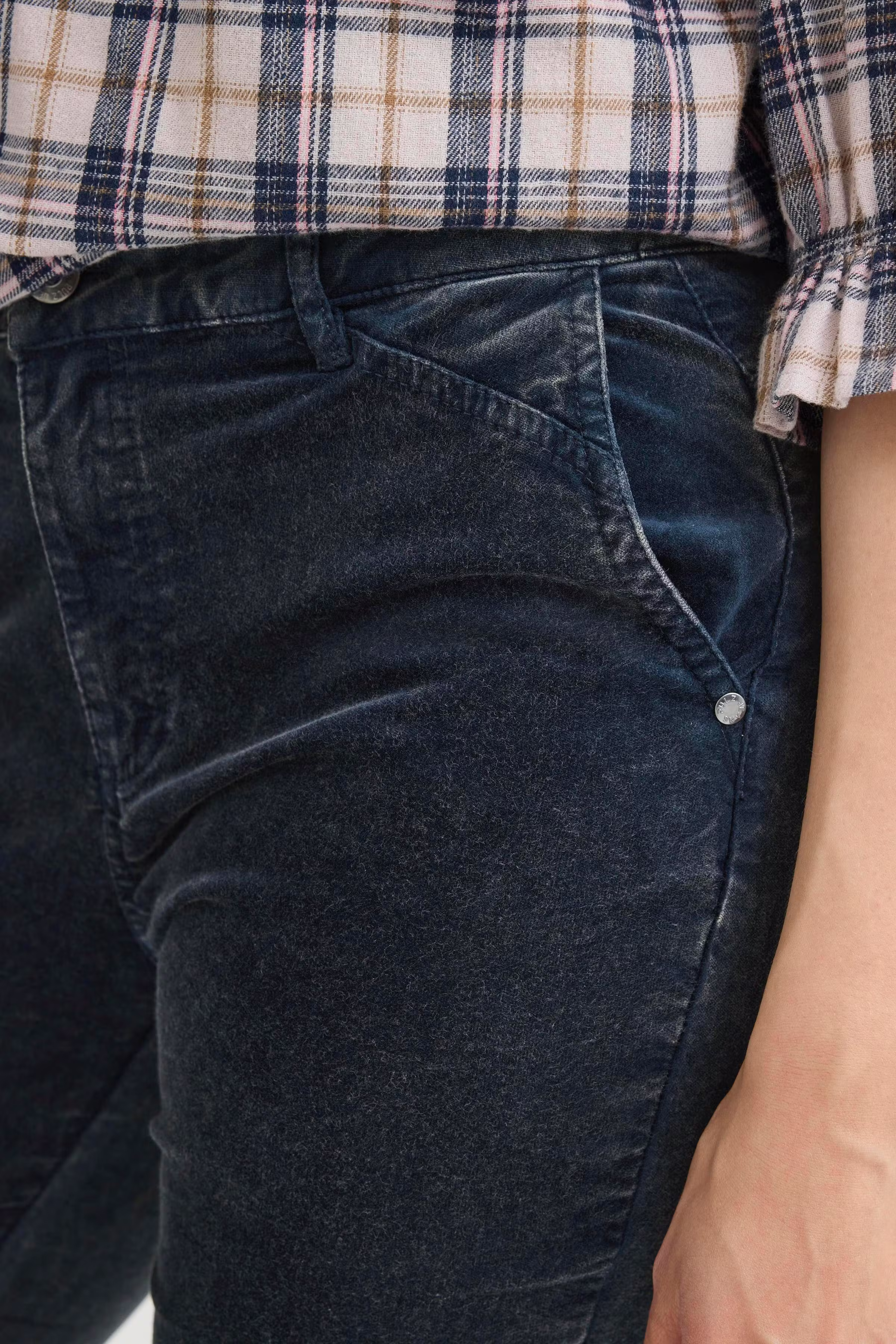 PZFIBA High Waist Skinny Leg Trousers LOOKBOOK DETAIL 50209144-194020