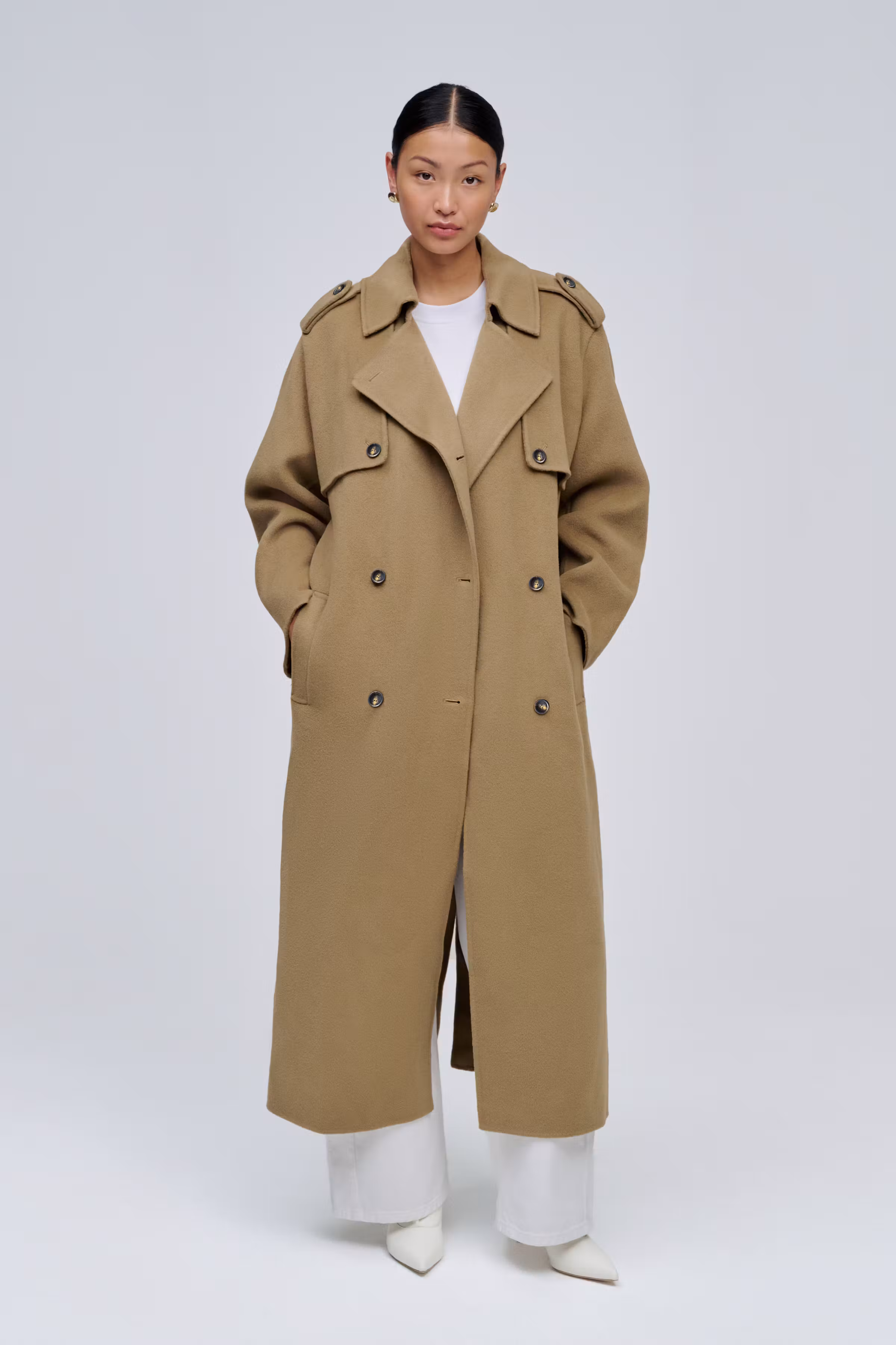 IOCamerona Coat LOOKBOOK FRONT 30600087-BE390