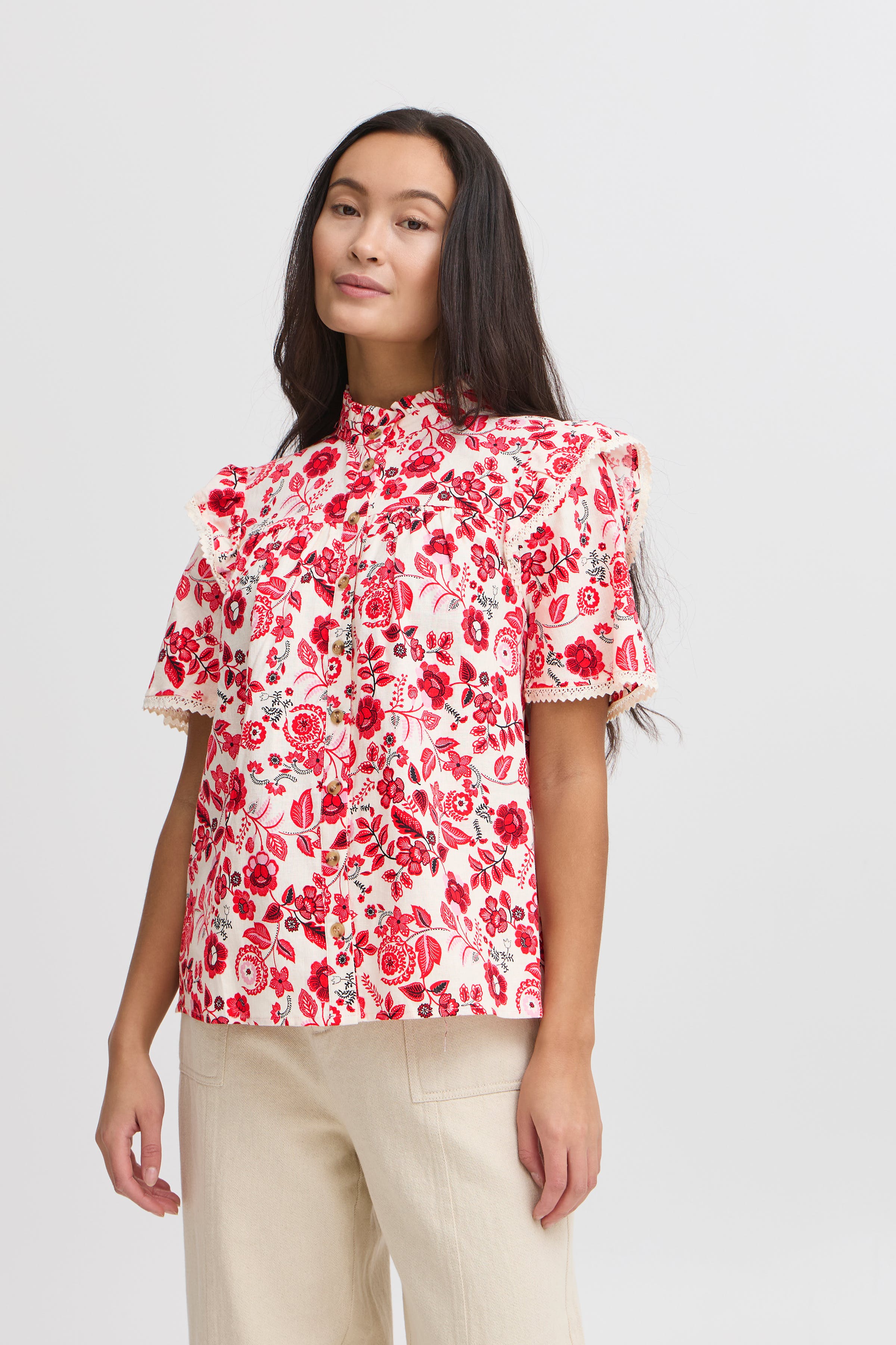 IRANNA Long sleeved shirt LOOKBOOK FRONT 20122623-130905