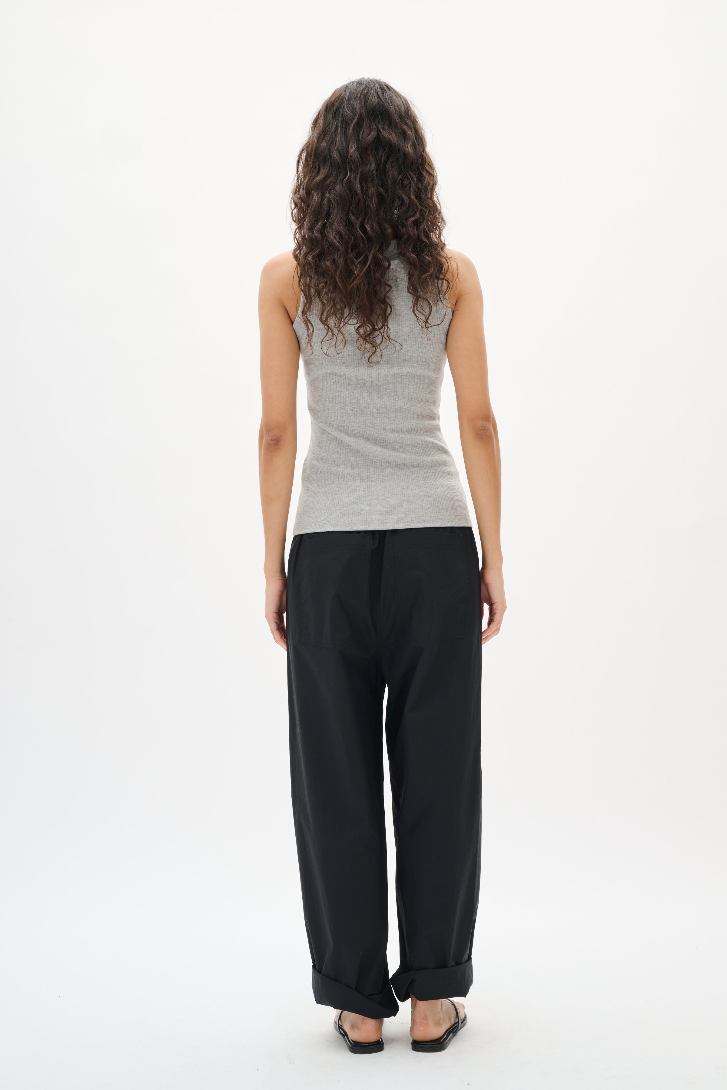 KennaIW Poplin Hose LOOKBOOK BACK 30110533-194008