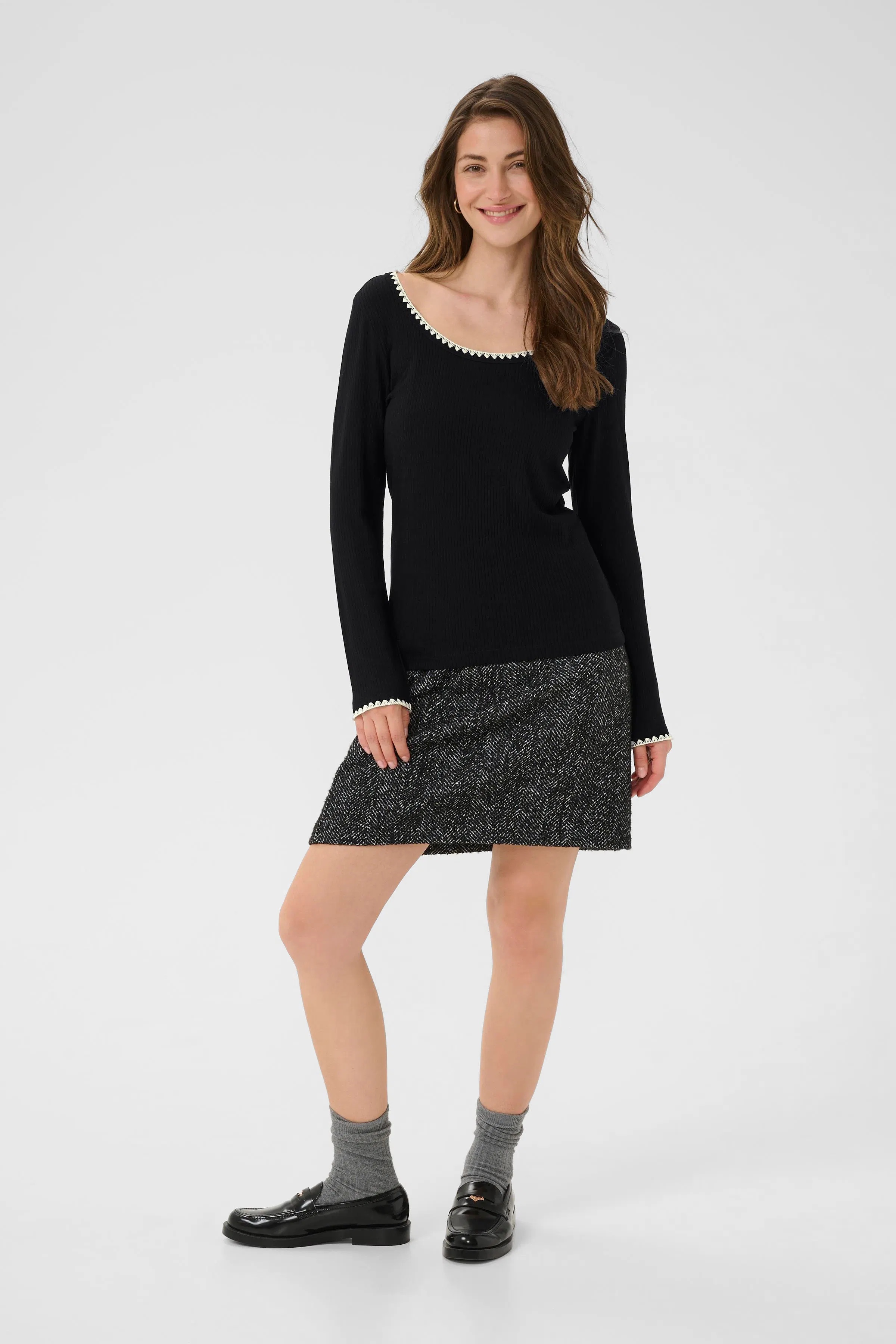 CRRibba T-shirt LOOKBOOK FRONT 10614310-100120