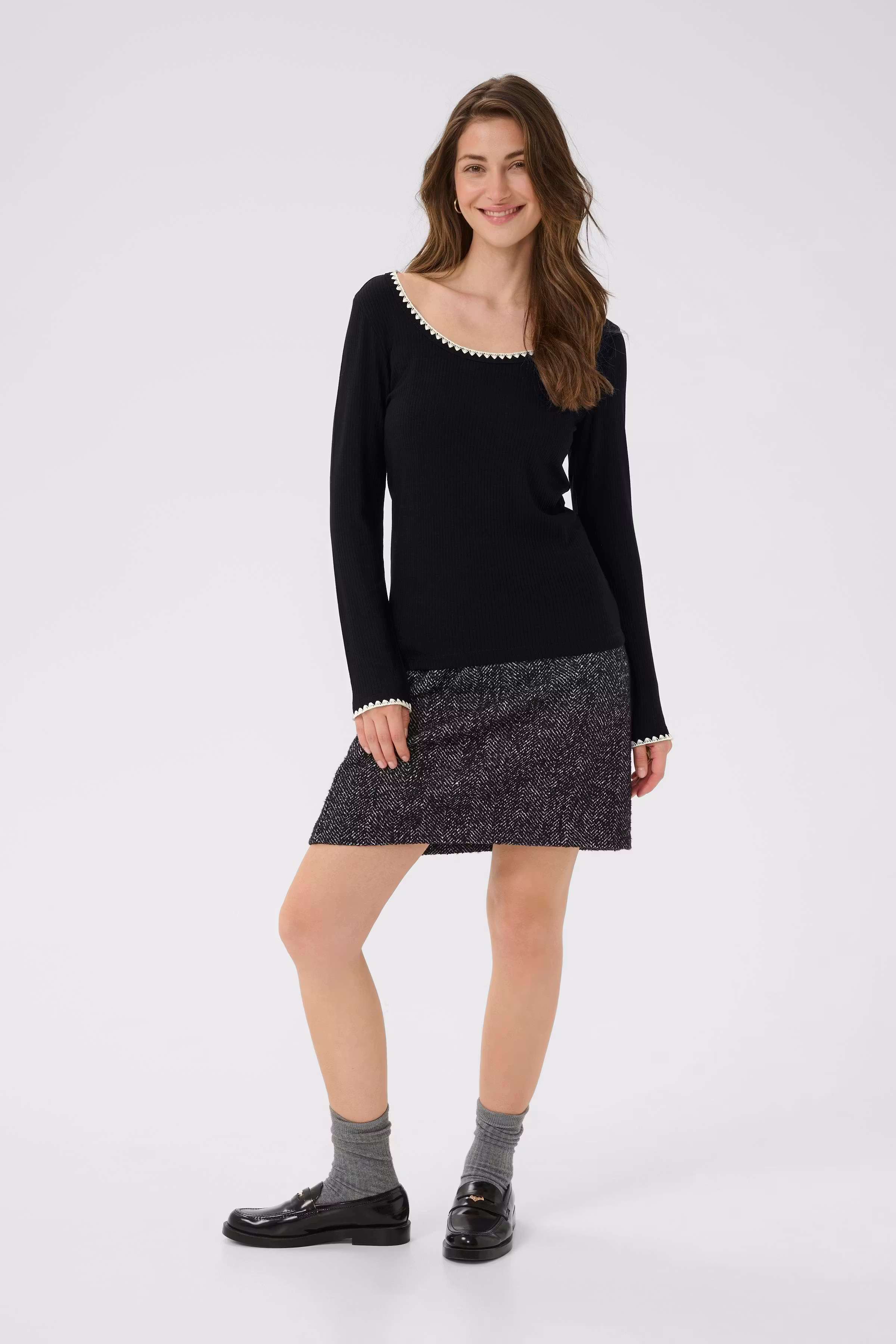 CRRibba T-shirt LOOKBOOK FRONT 10614310-100120