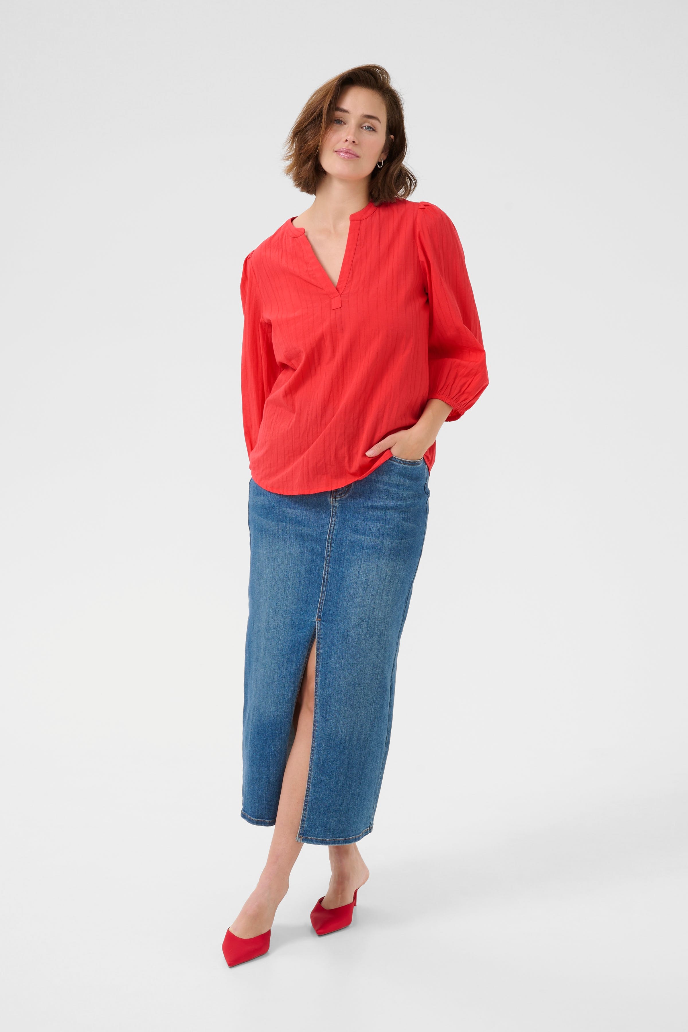 KAjollia Blouse LOOKBOOK FRONT 10552403-181762