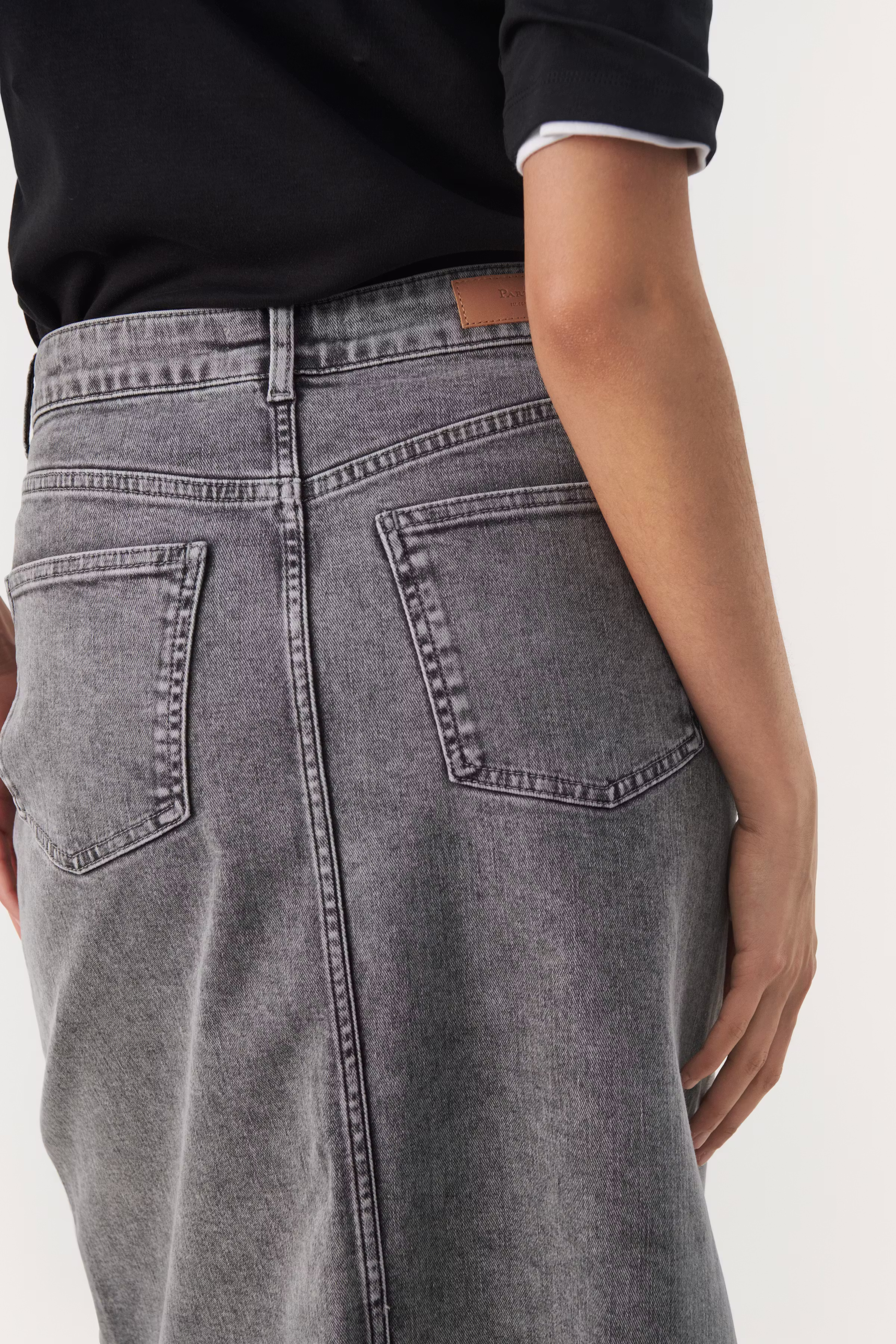 DilinPW Lång denimkjol LOOKBOOK DETAIL 30309133-300150