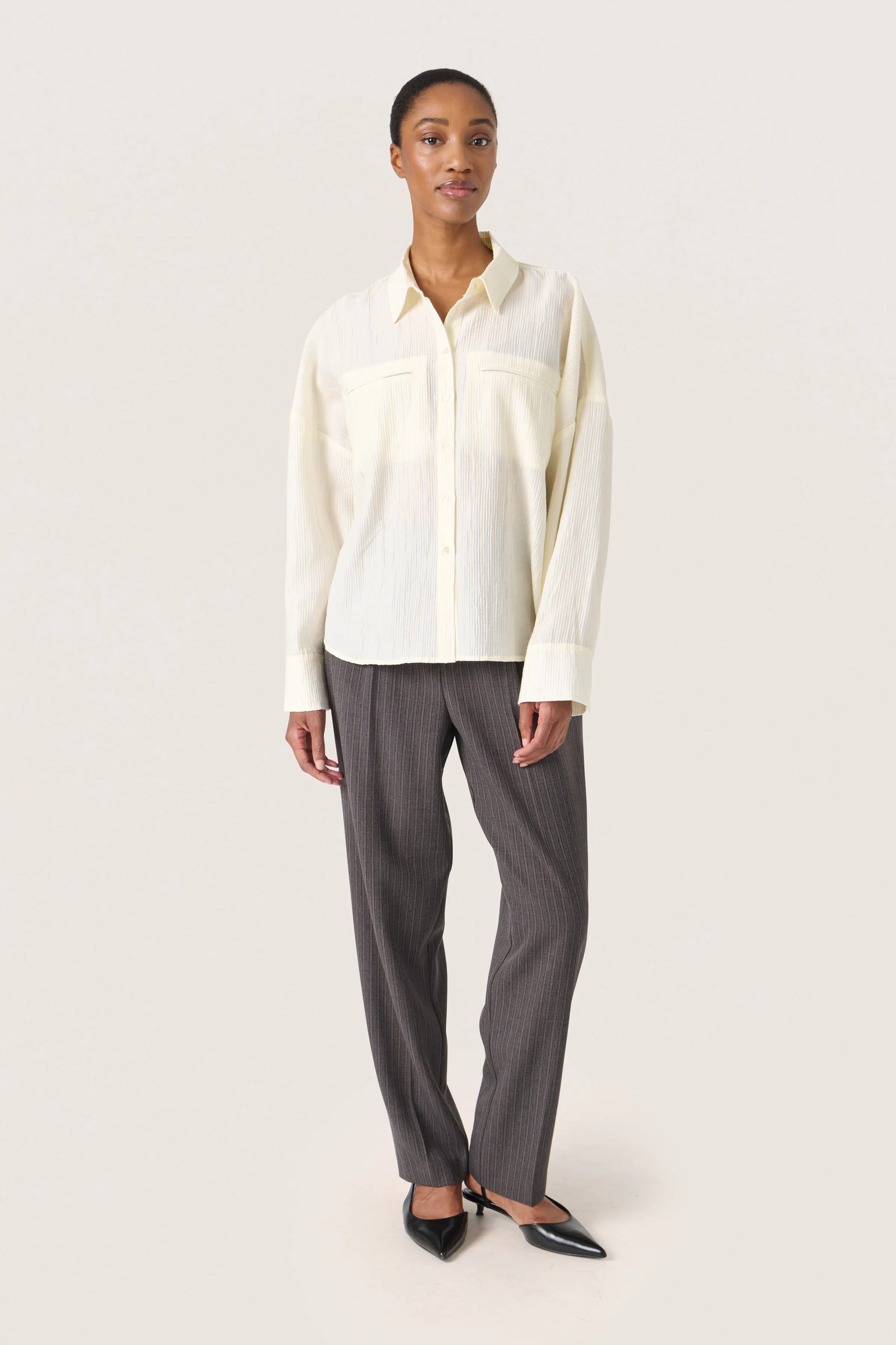 SLNatalja Overhemd LOOKBOOK FRONT 30407834-110701