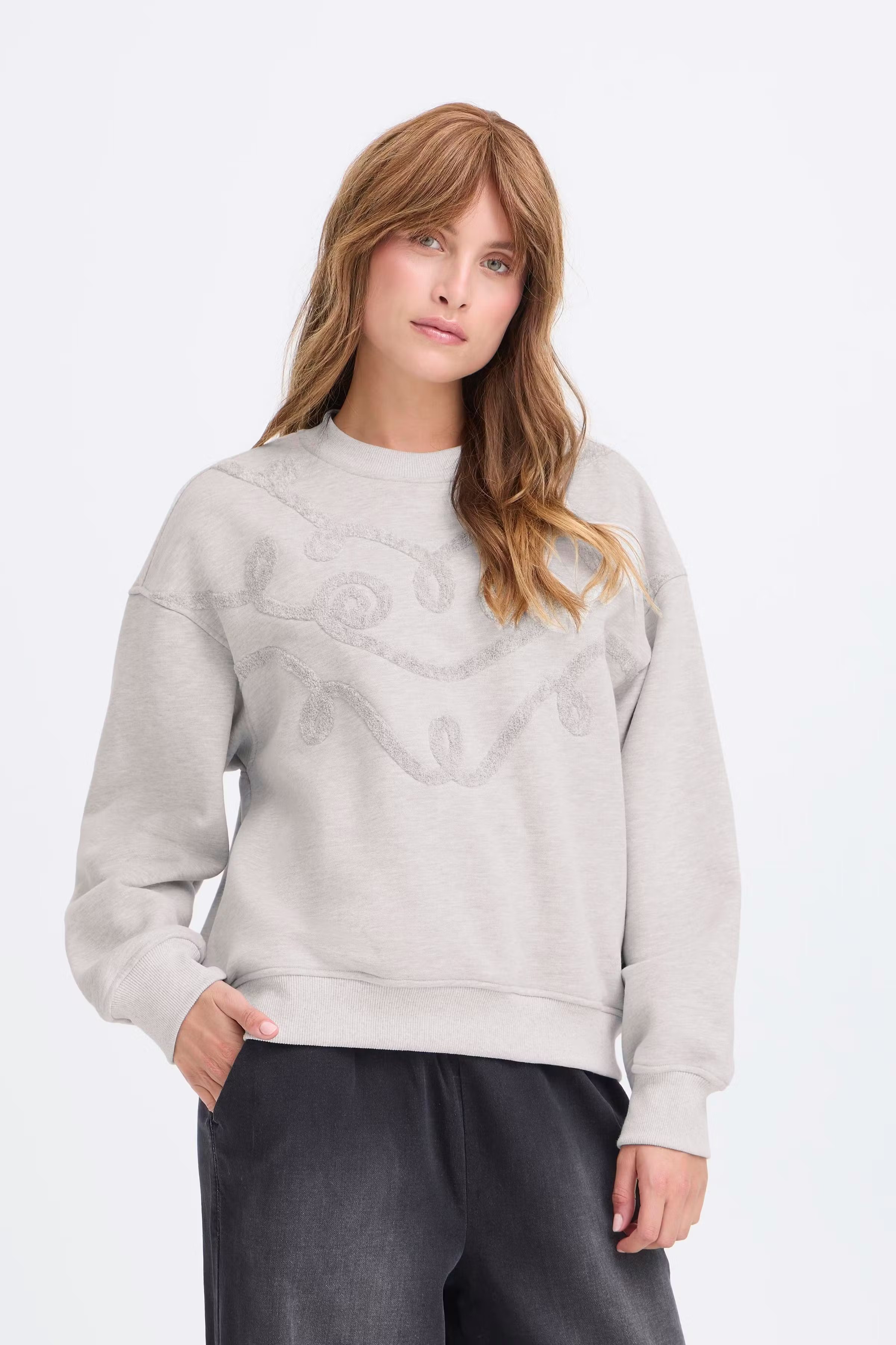 PZISABELLA Sweatshirt LOOKBOOK FRONT 50210041-1541011