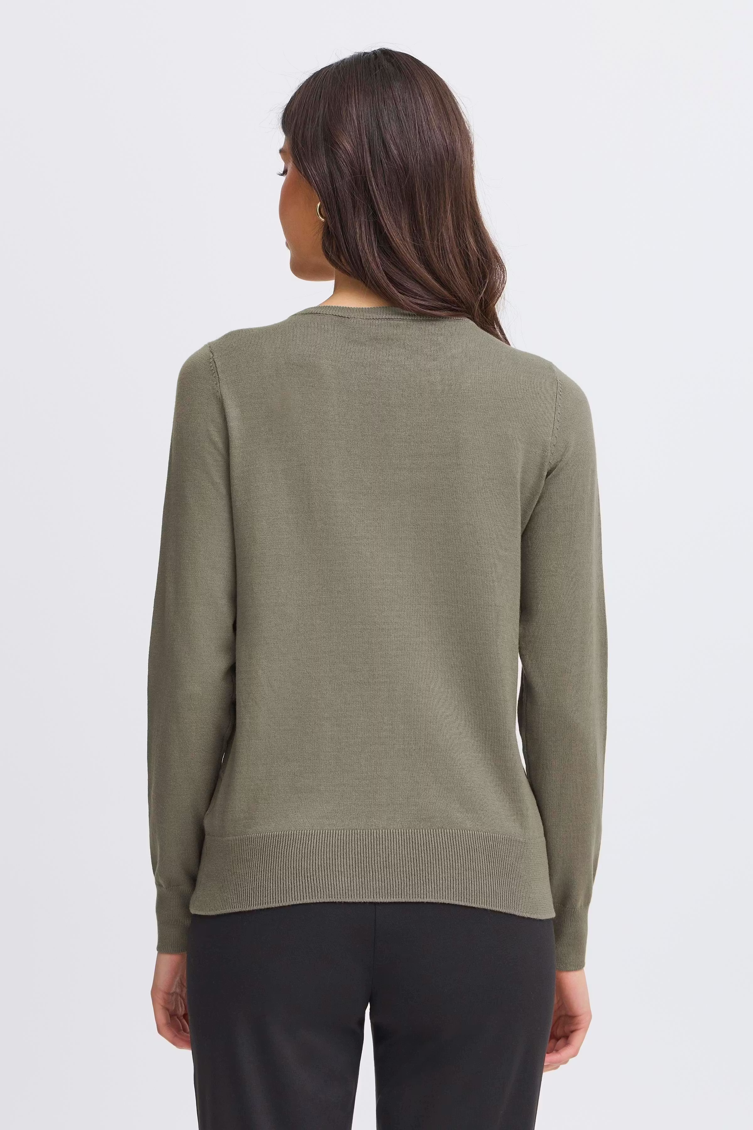 FRZUBASIC Cardigan LOOKBOOK BACK 20604187-180515