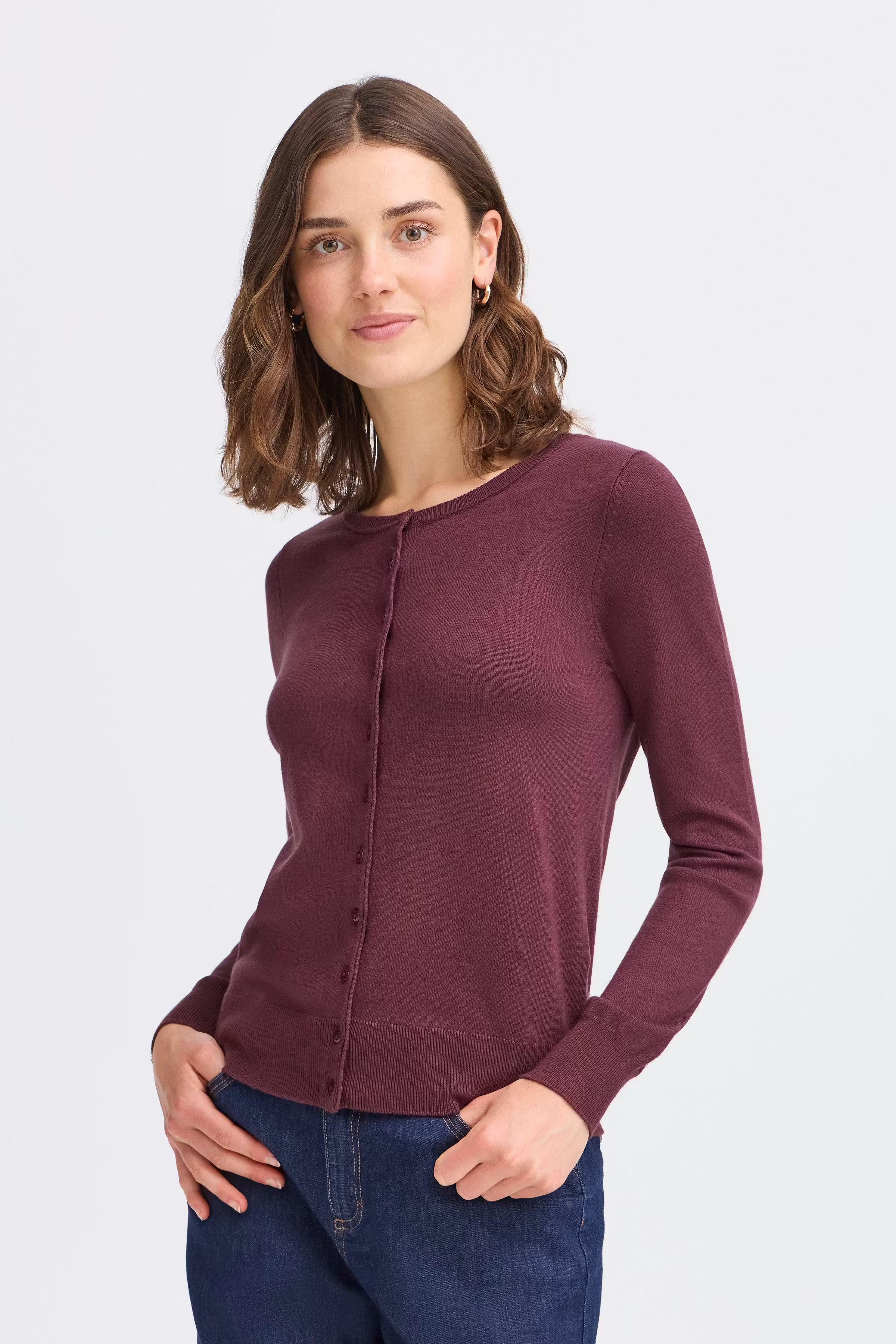 FRZubasic Cardigan LOOKBOOK FRONT 20604187-191619