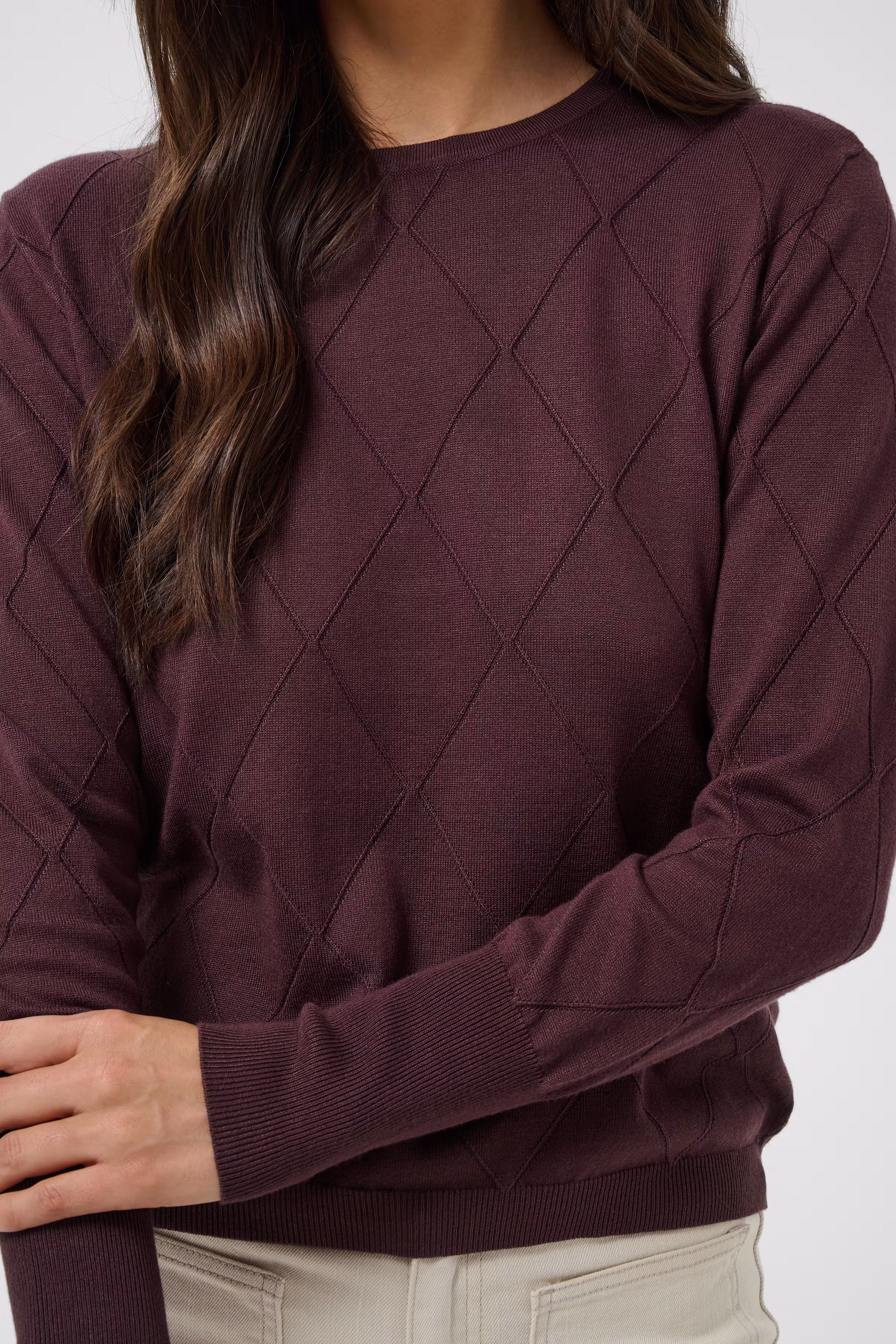 KAlizza Argyle Pullover LOOKBOOK DETAIL 10512268-191619
