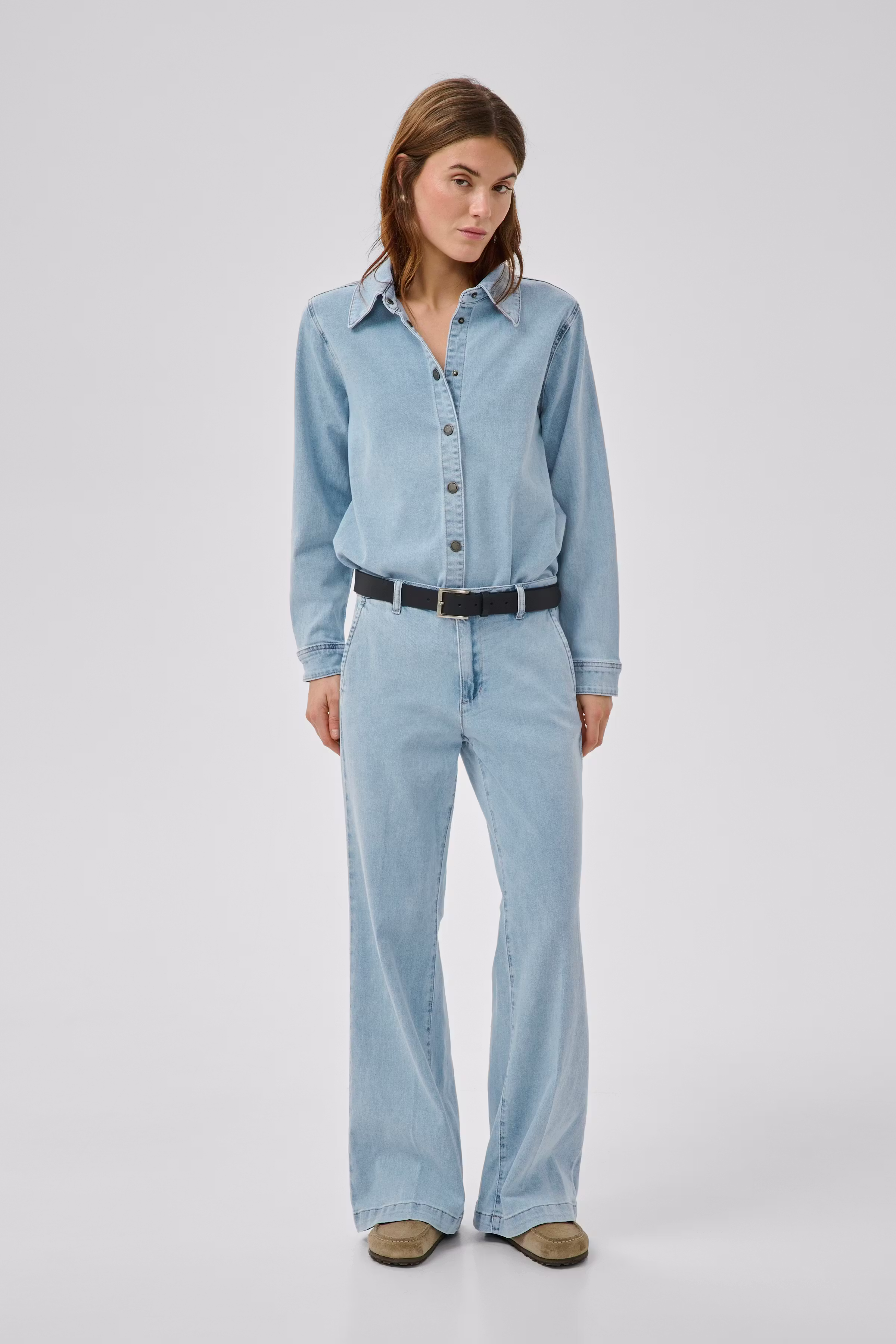 JEANS WIDE 30 THE LARA 115 LOOKBOOK FRONT 10705210-100045