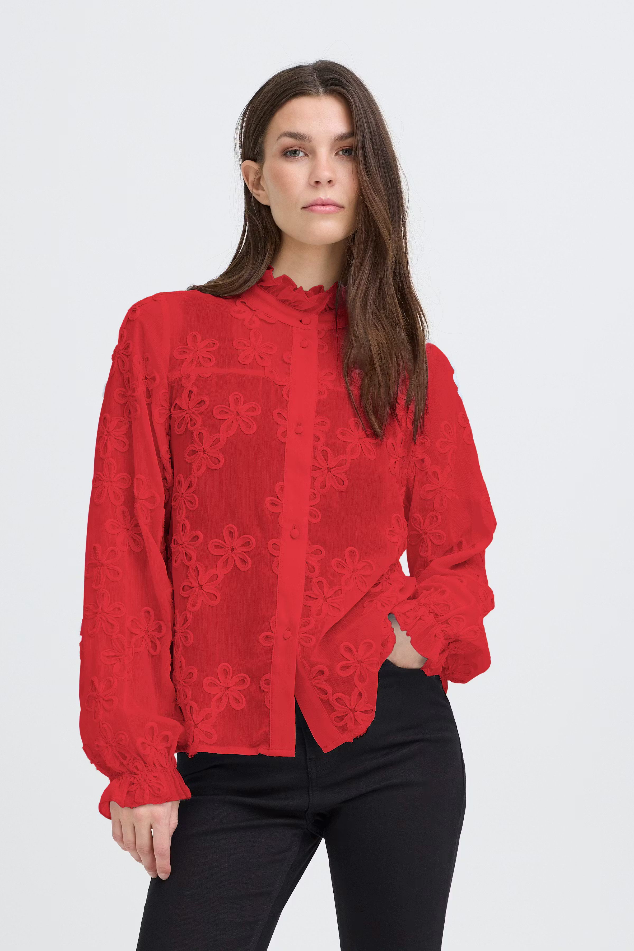 PZJIANA Skjorte LOOKBOOK FRONT 50210159-191557