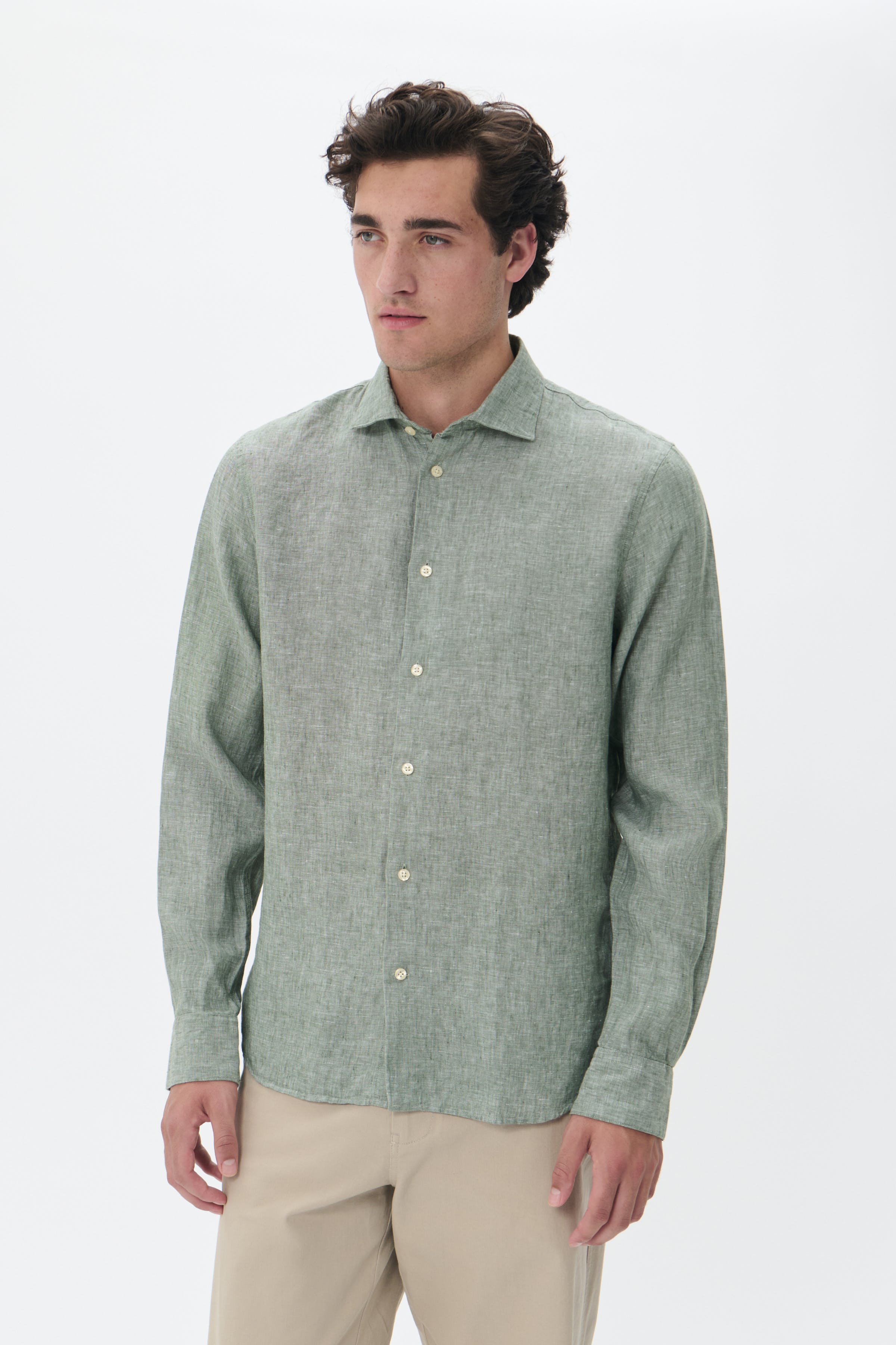 MAmarc linen shirt LOOKBOOK FRONT 30205841-190309